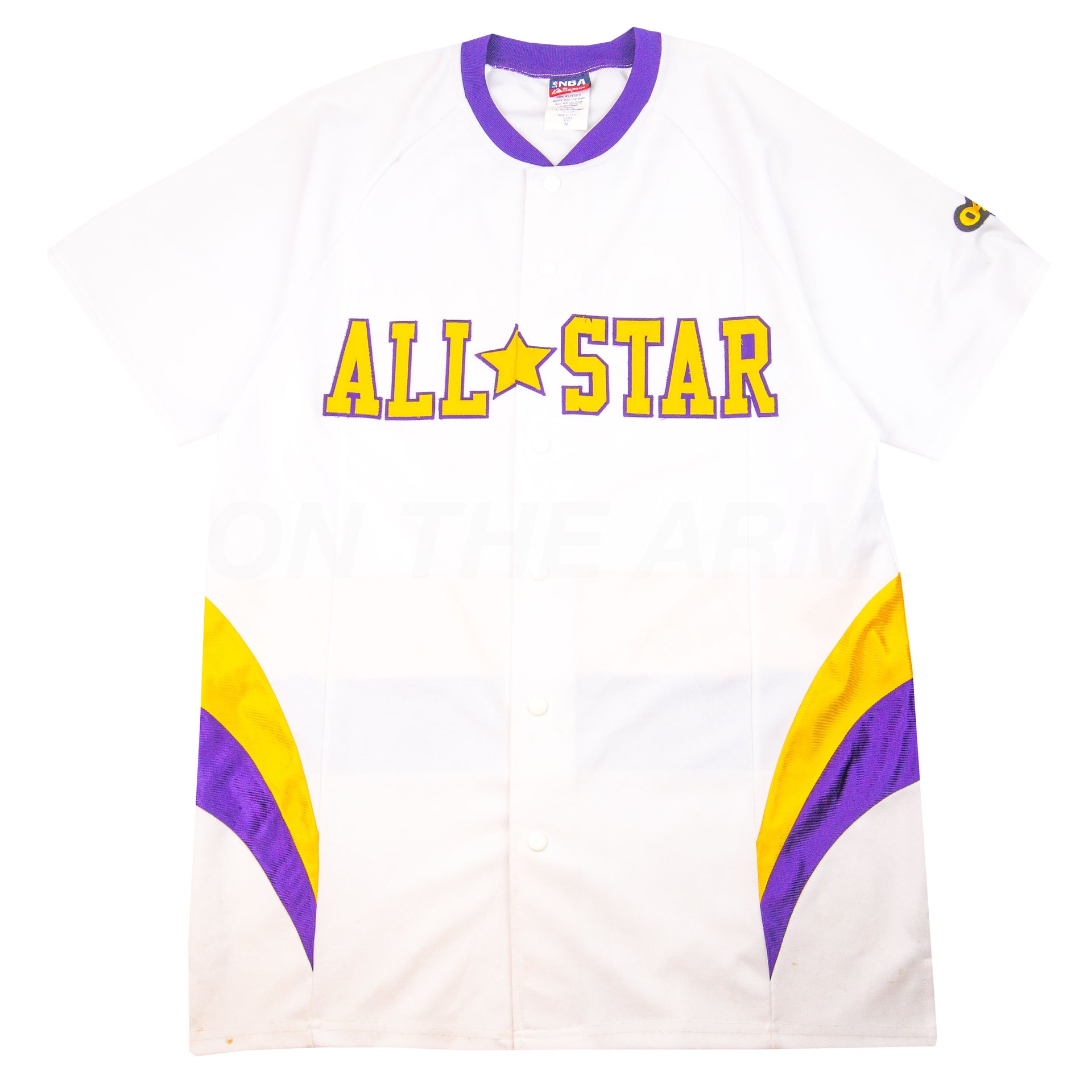 Vintage White NBA All Star Game LA Shooting Shirt (2004)