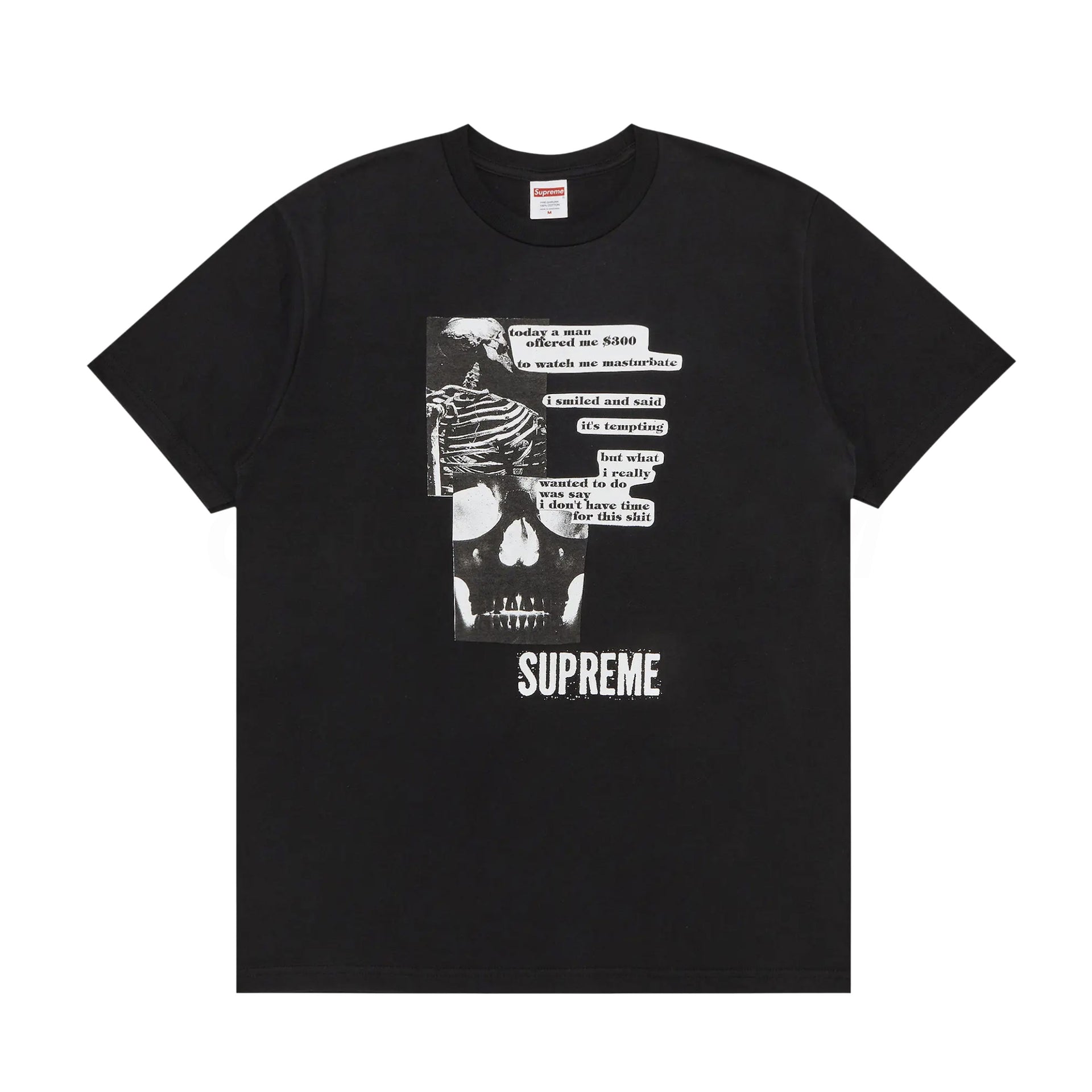 Supreme Black Anatomy Tee