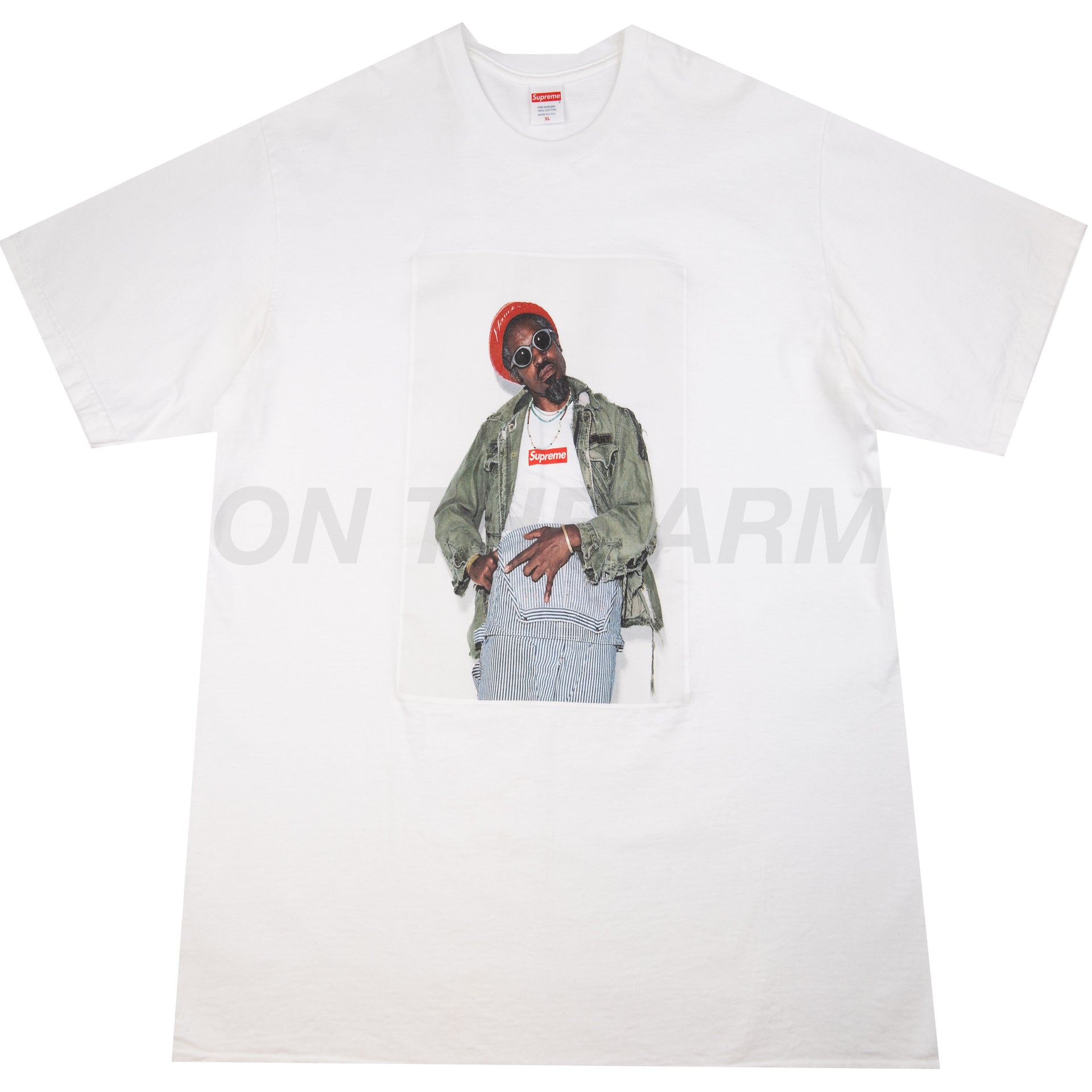 Supreme White Andre 3000 Tee PRE-OWNED
