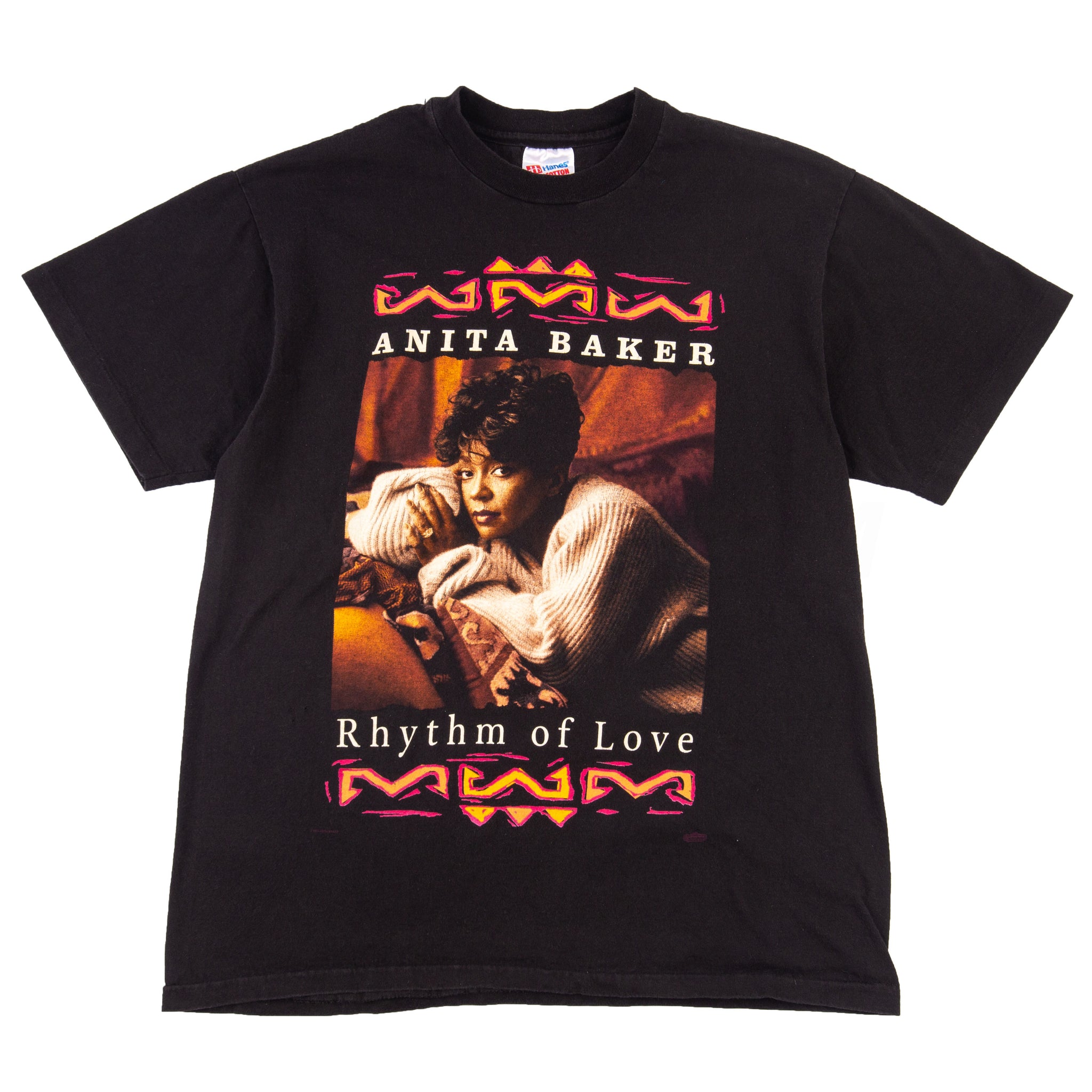 Vintage Black Anita Baker Rhythm Of Love Tee