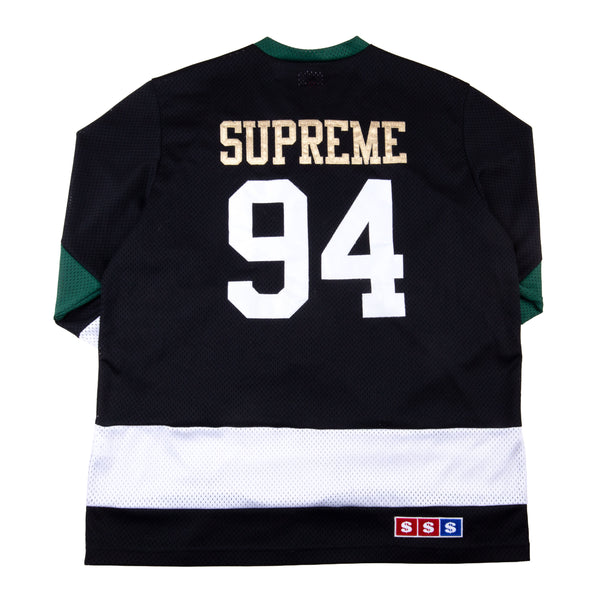Supreme Black Ankh Hockey Jersey PRE-OWNED