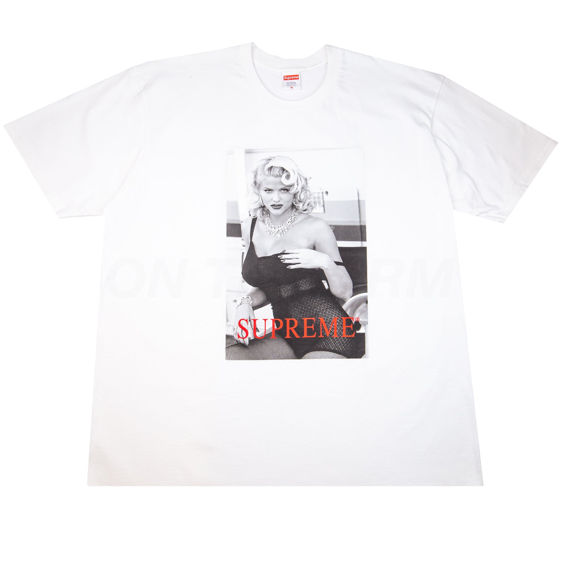 Supreme White Anna Nicole Smith Tee