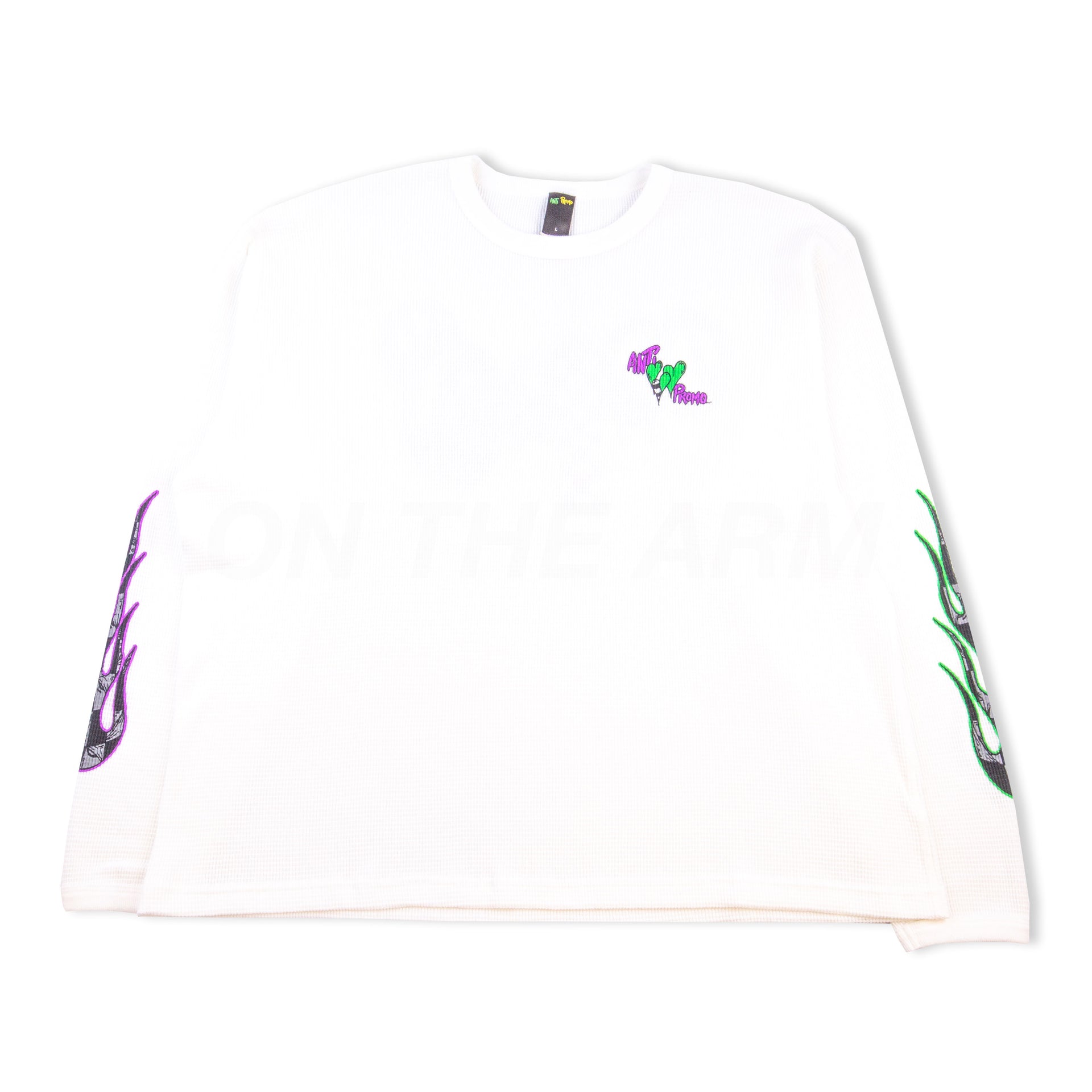 Matty Boy White Anti Promo Thermal L/S
