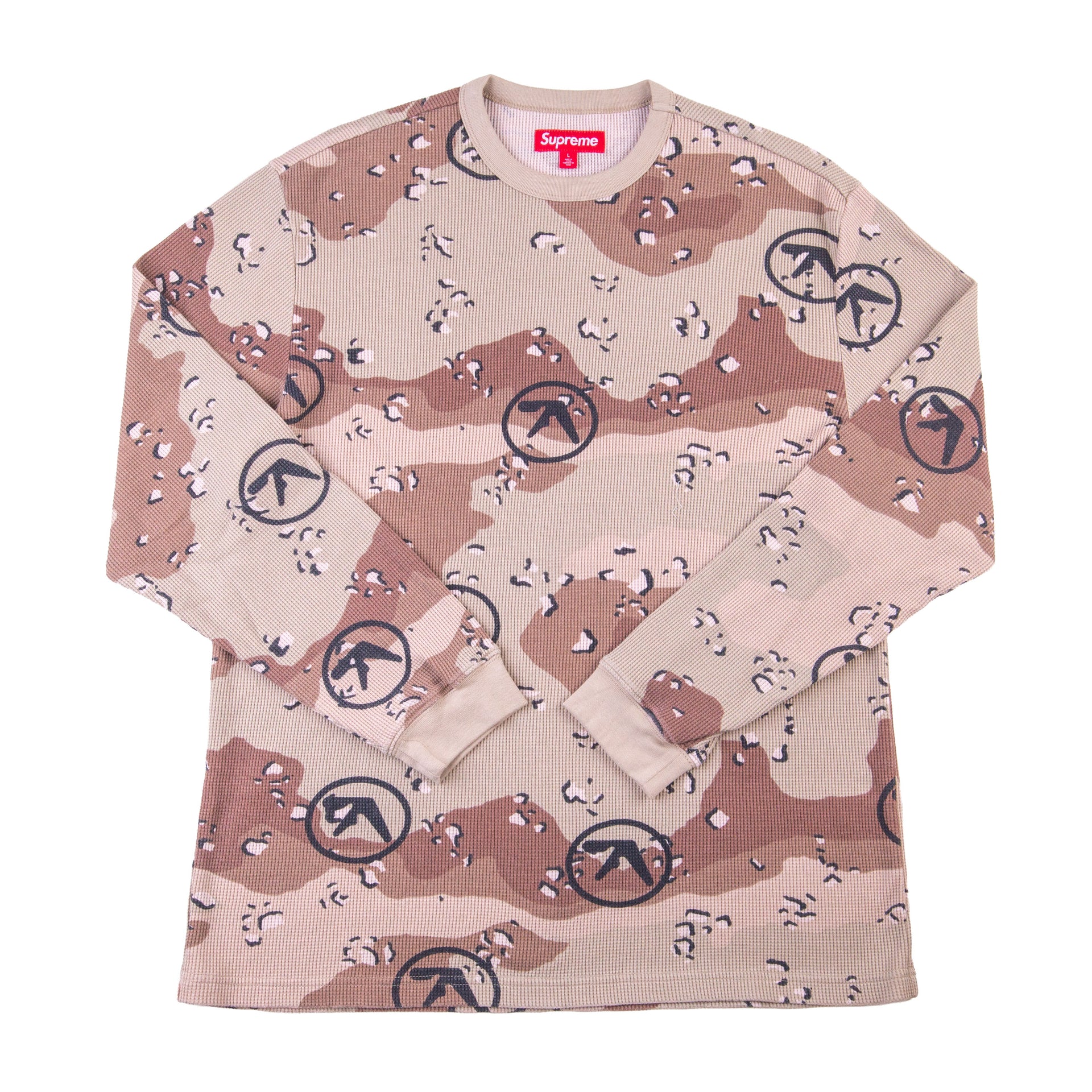 Supreme Chip Camo Aphex Twin Thermal L/S