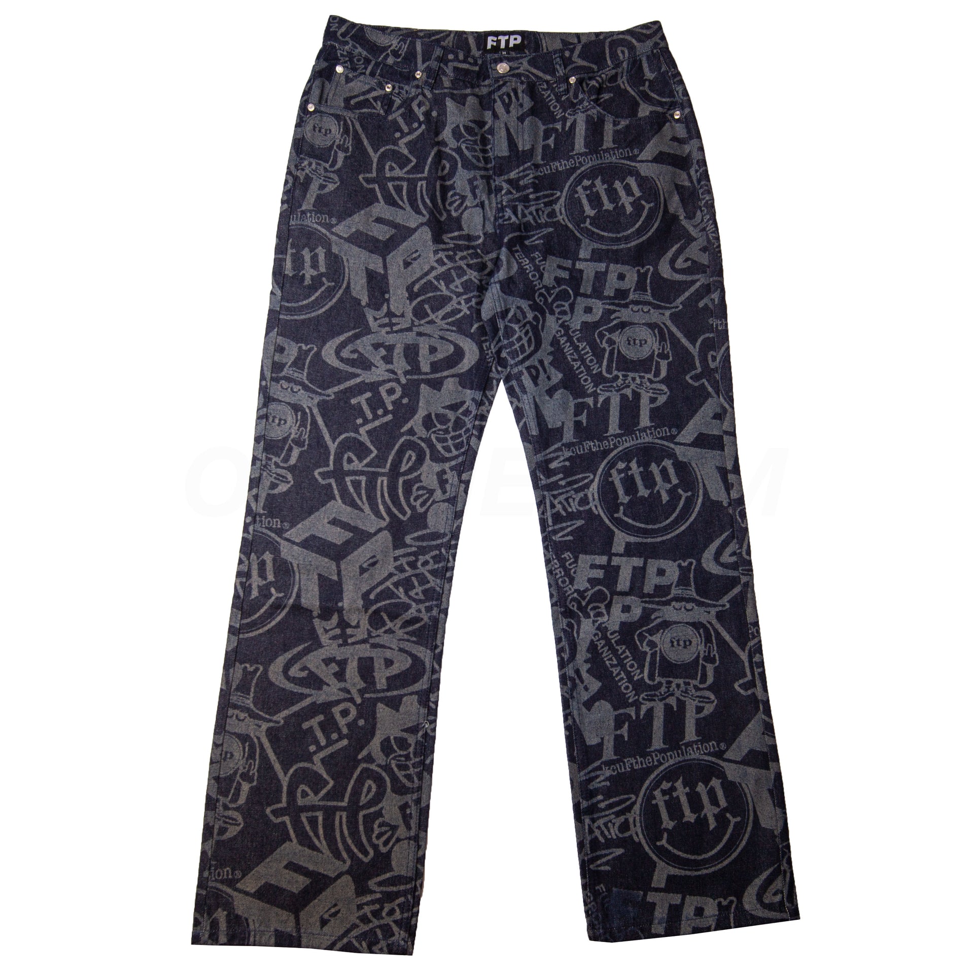 FTP Indigo Archive Denim Pants