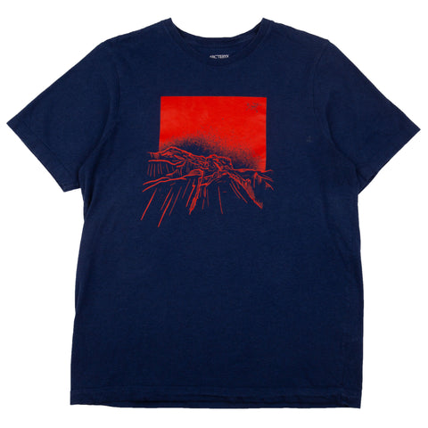 Arc'teryx Navy Eruption Tee PRE-OWNED