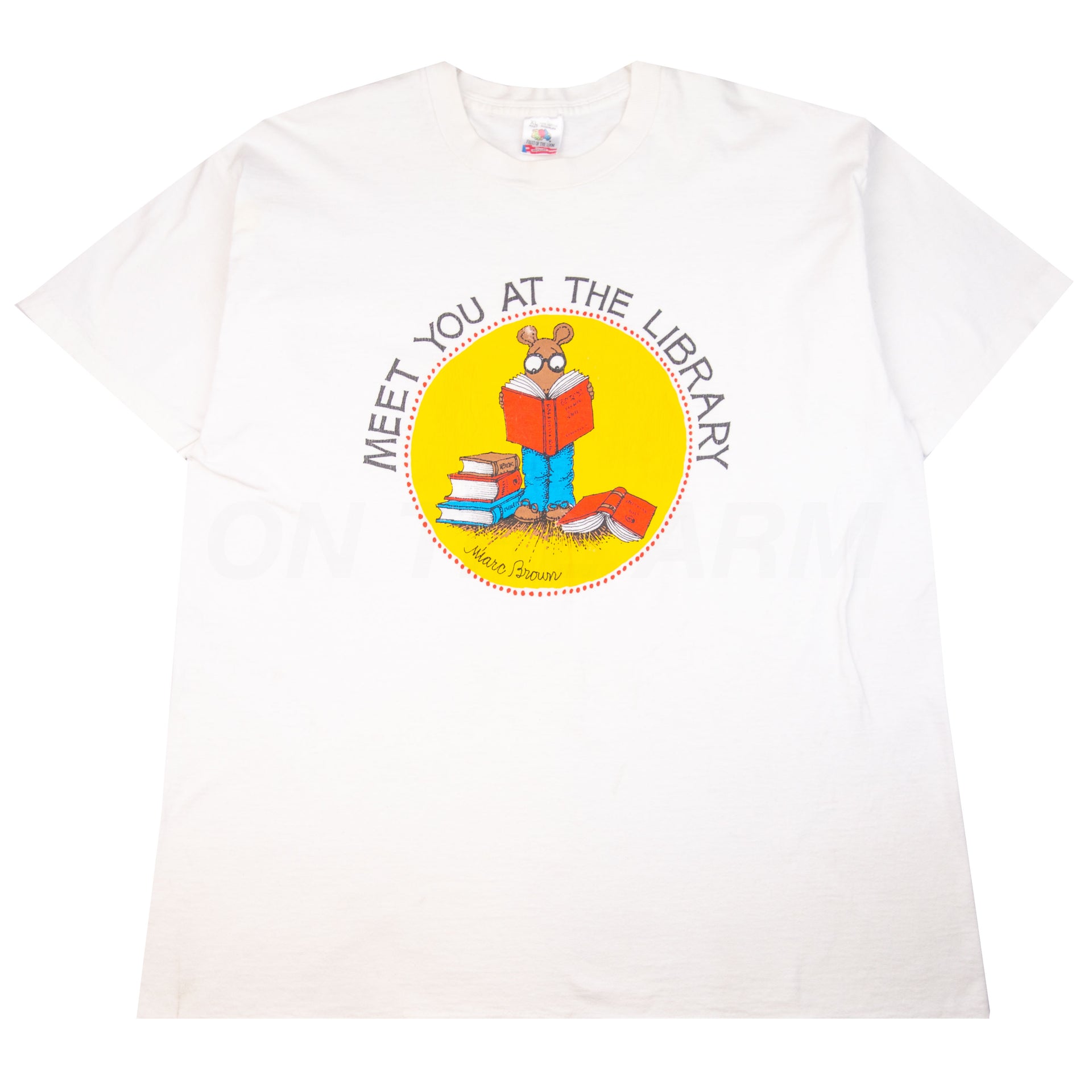 Vintage White Arthur Scholastic Tee (1990's)
