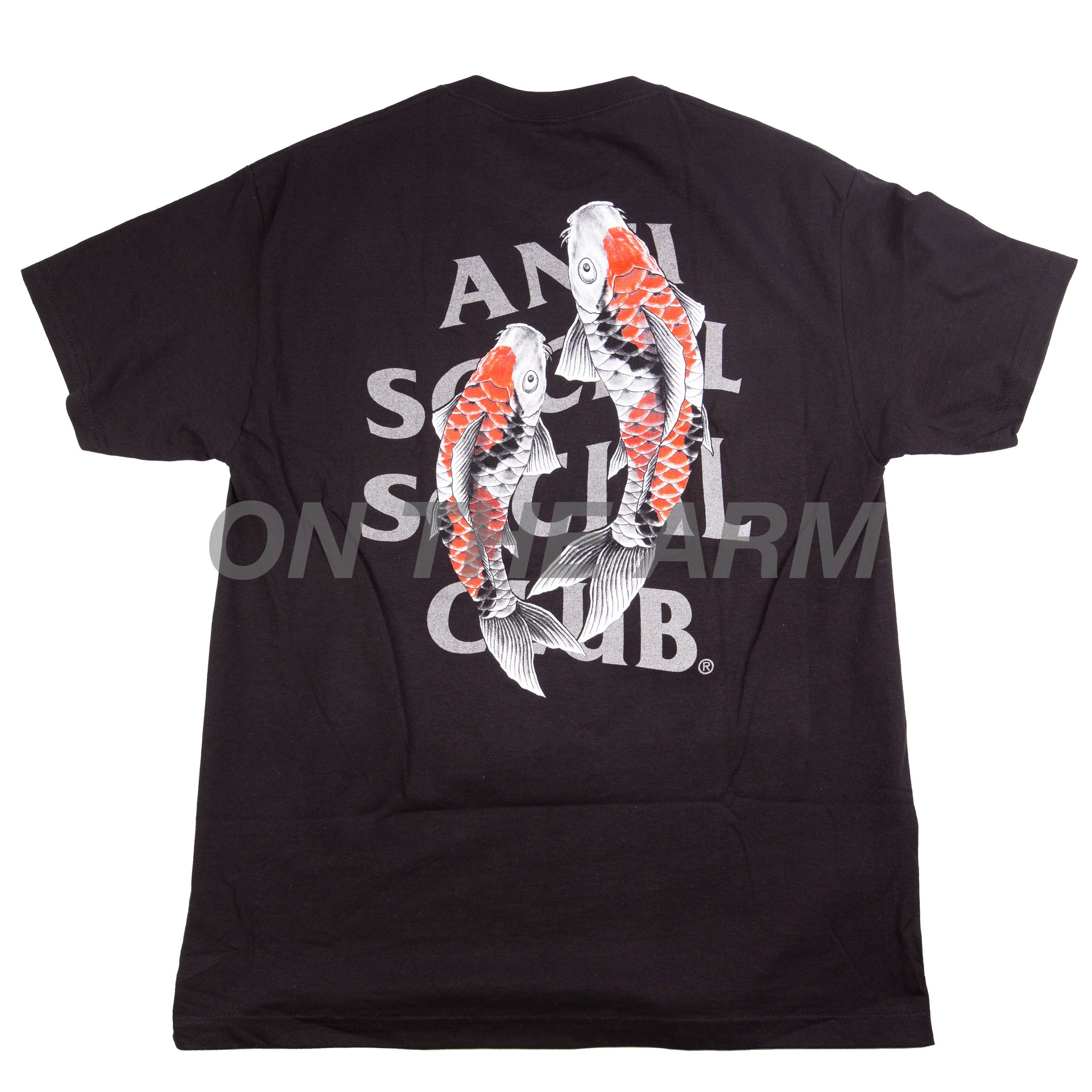 ASSC Black Reflective Koi Garden Tee