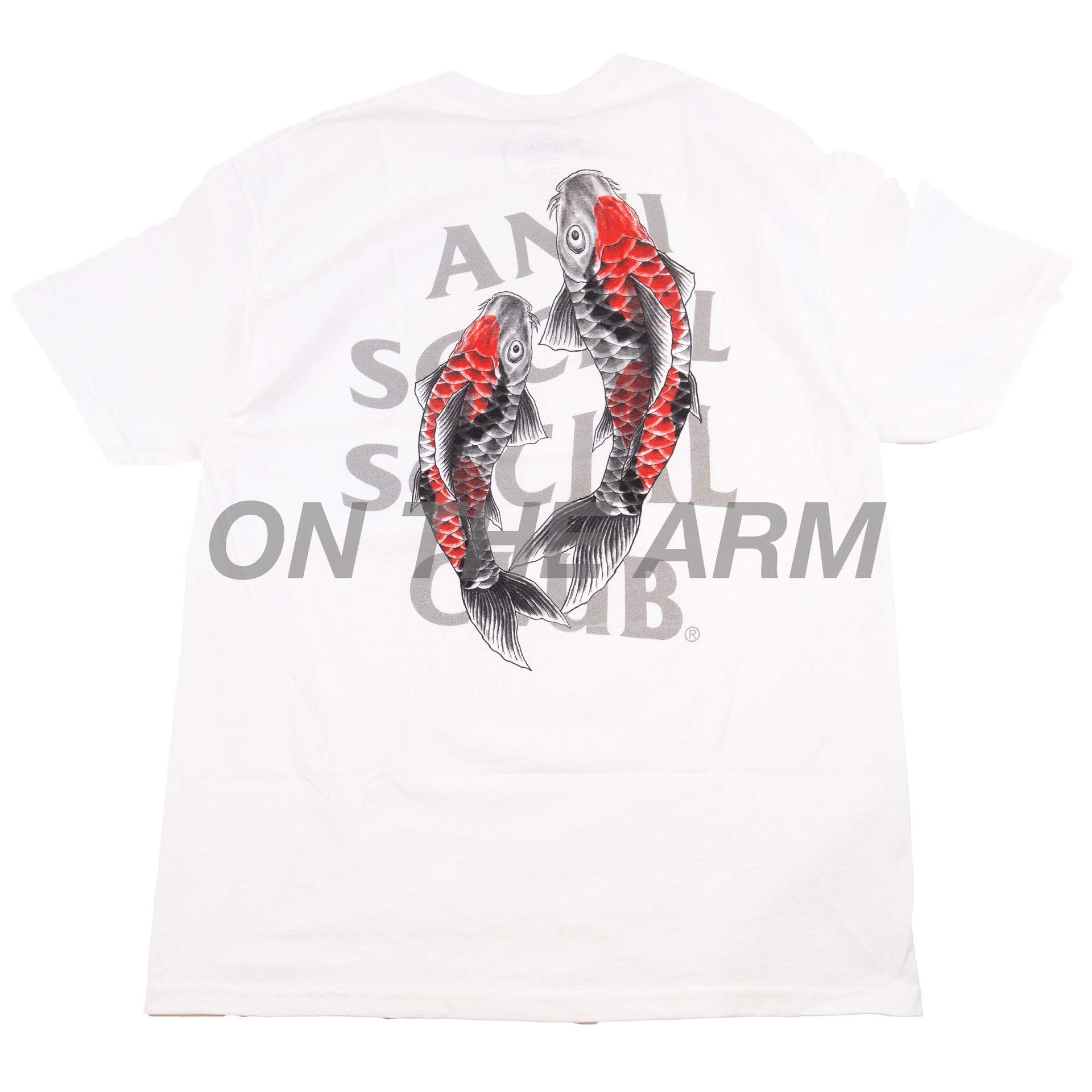 ASSC White Reflective Koi Garden Tee