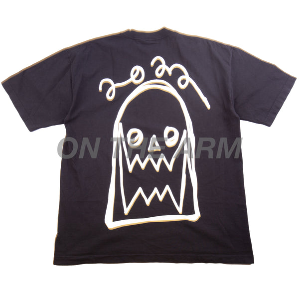 AssPizza Black/White Triple Box Logo Tee PRE-OWNED