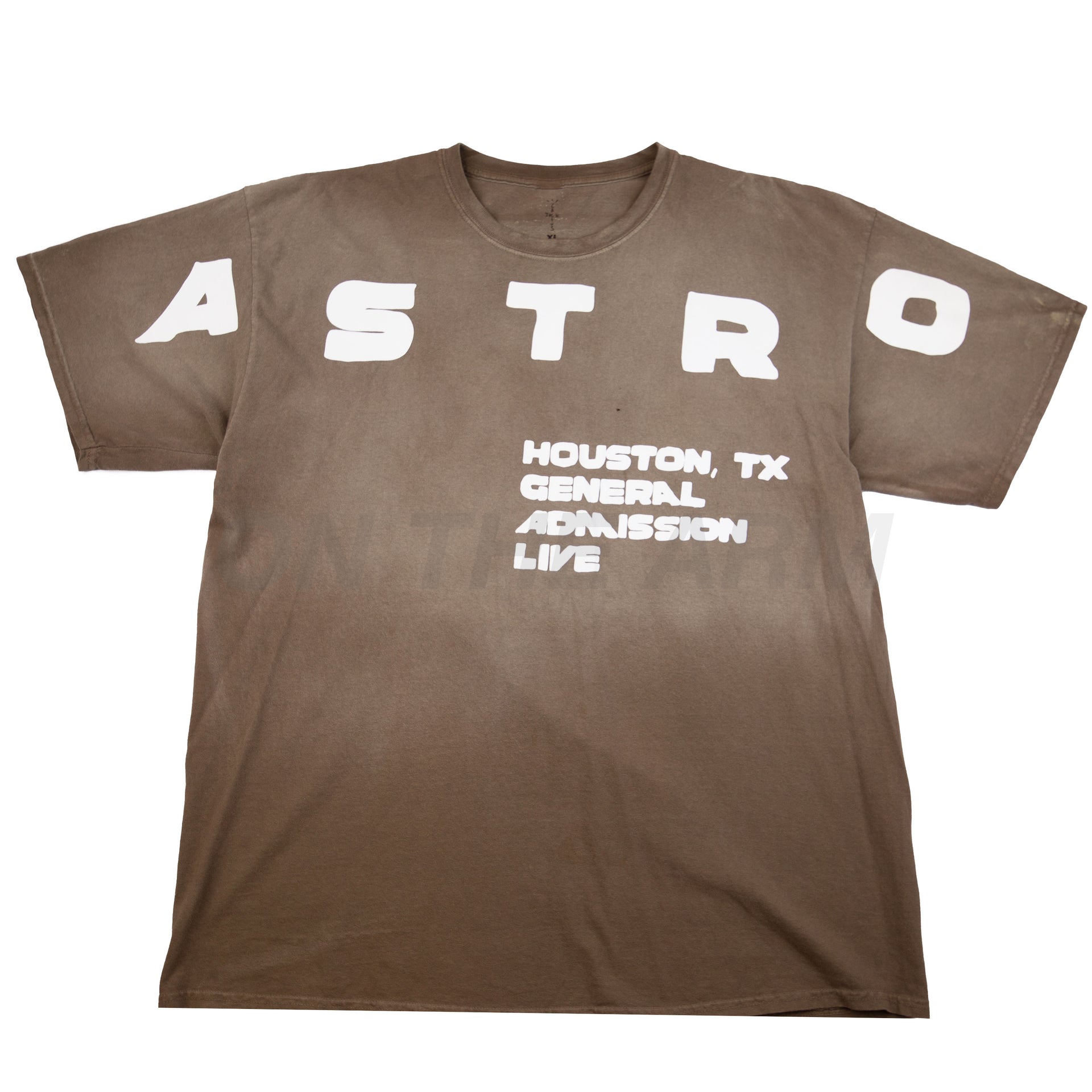 Travis Scott Olive Astrofest Tee (2019) PRE-OWNED