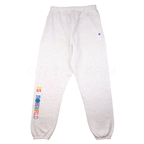 Travis Scott Grey Astroworld Sweats PRE-OWNED