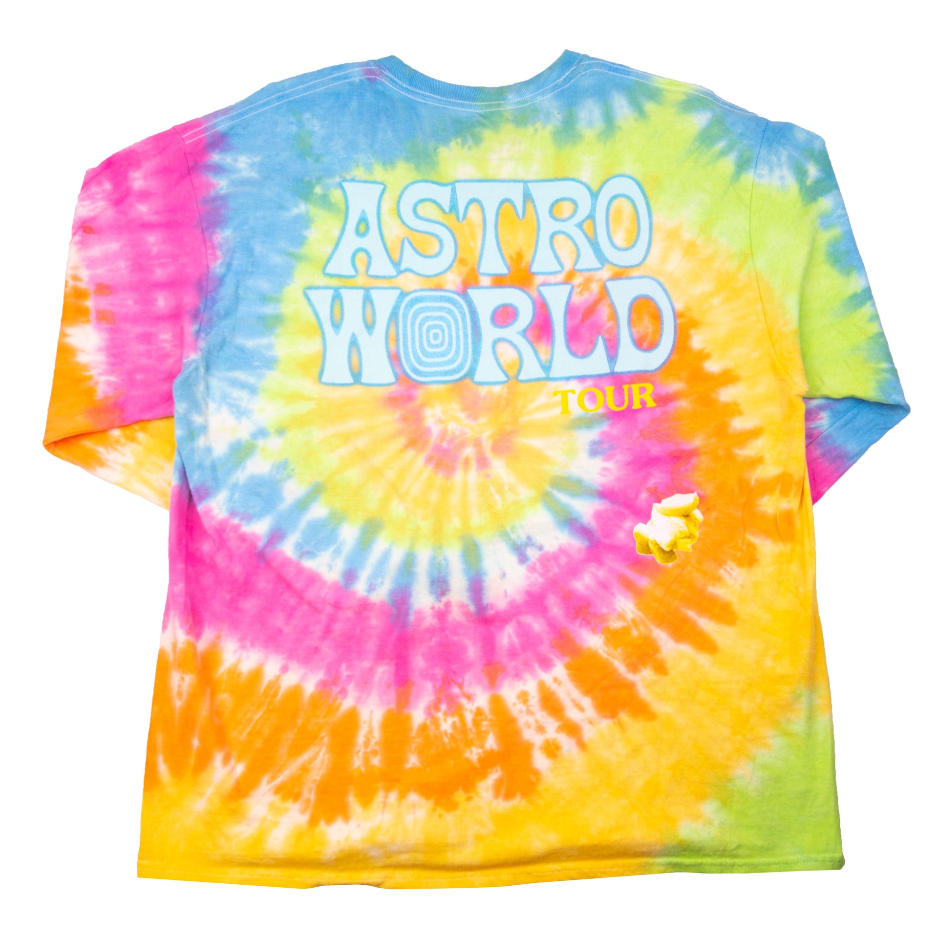 Travis Scott Tie Dye Astroworld Tour L/S PRE-OWNED