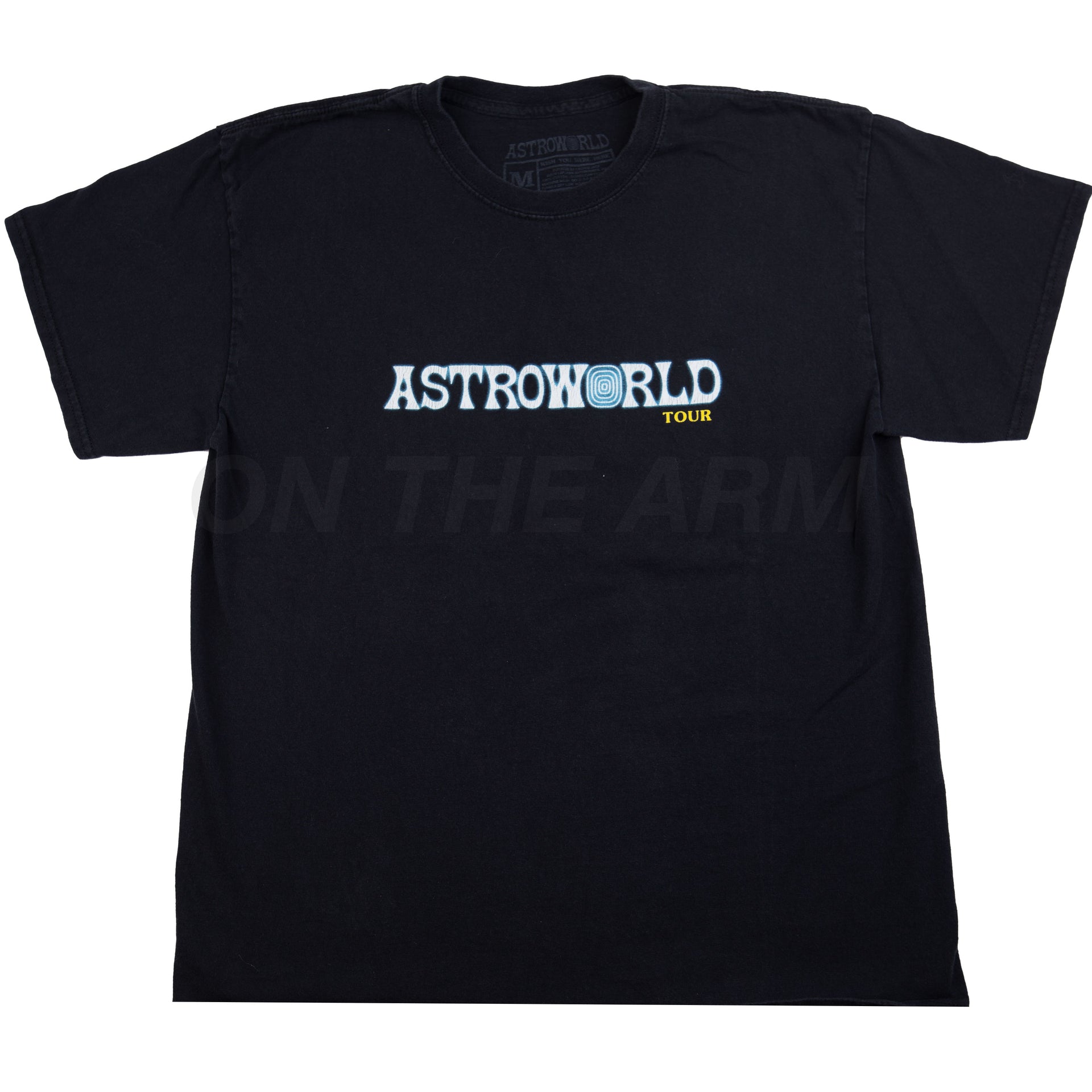 Travis Scott Black Astroworld Tour Tee PRE-OWNED