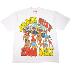 AWGE White Freak Shit Tee