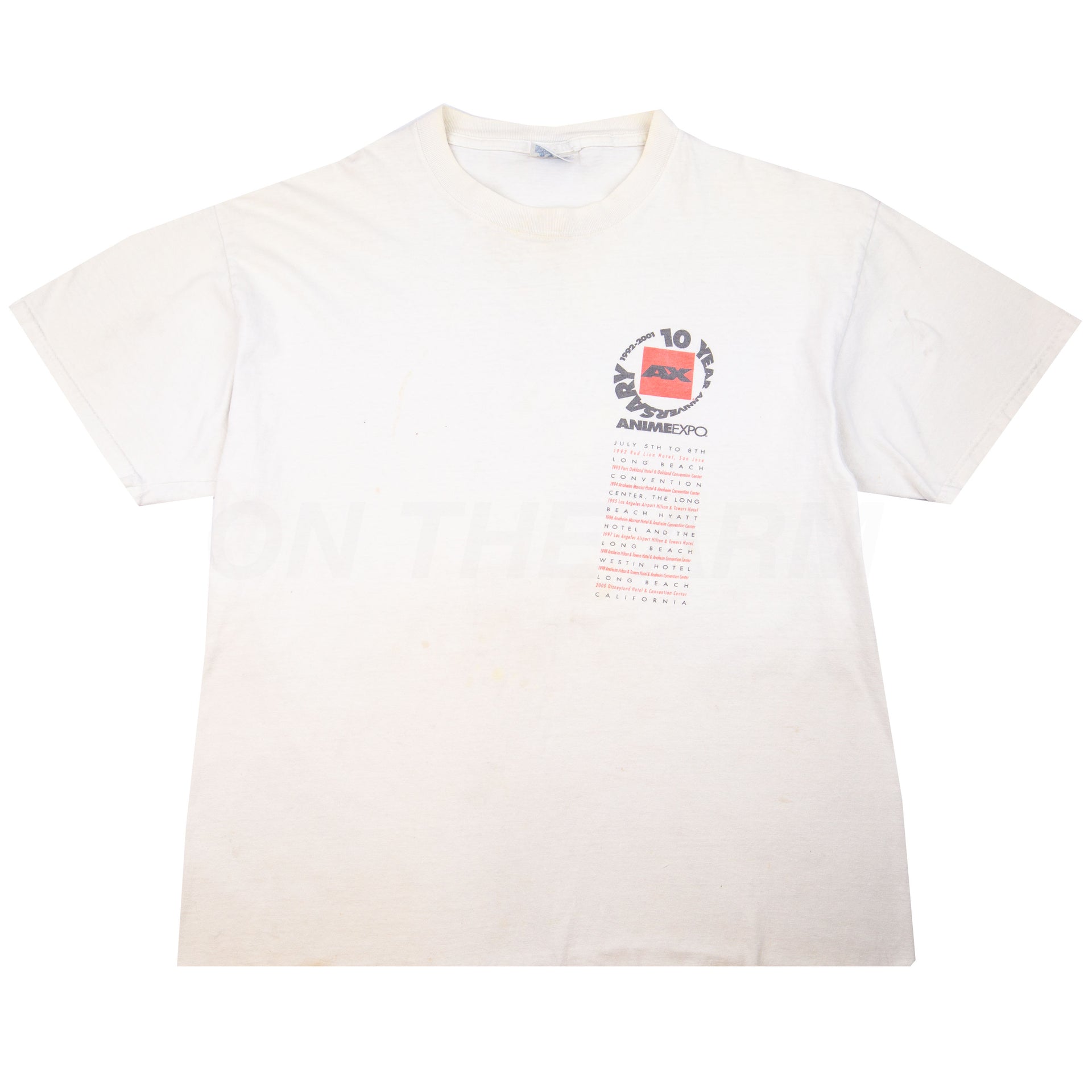 Vintage White Anime Expo Tee (2001)