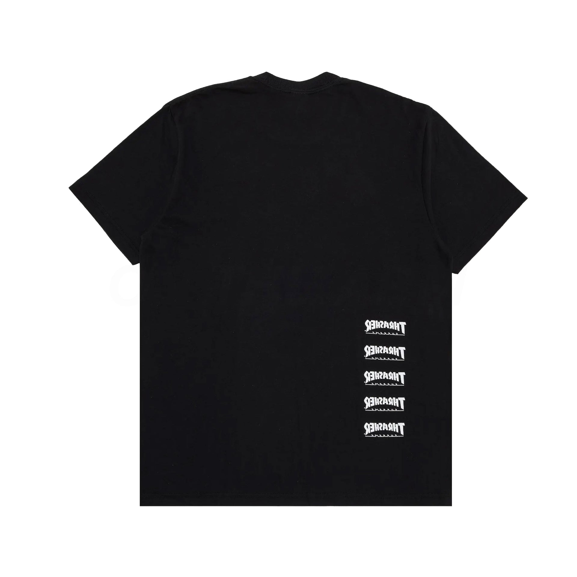Supreme Black Thrasher Back Tail Tee