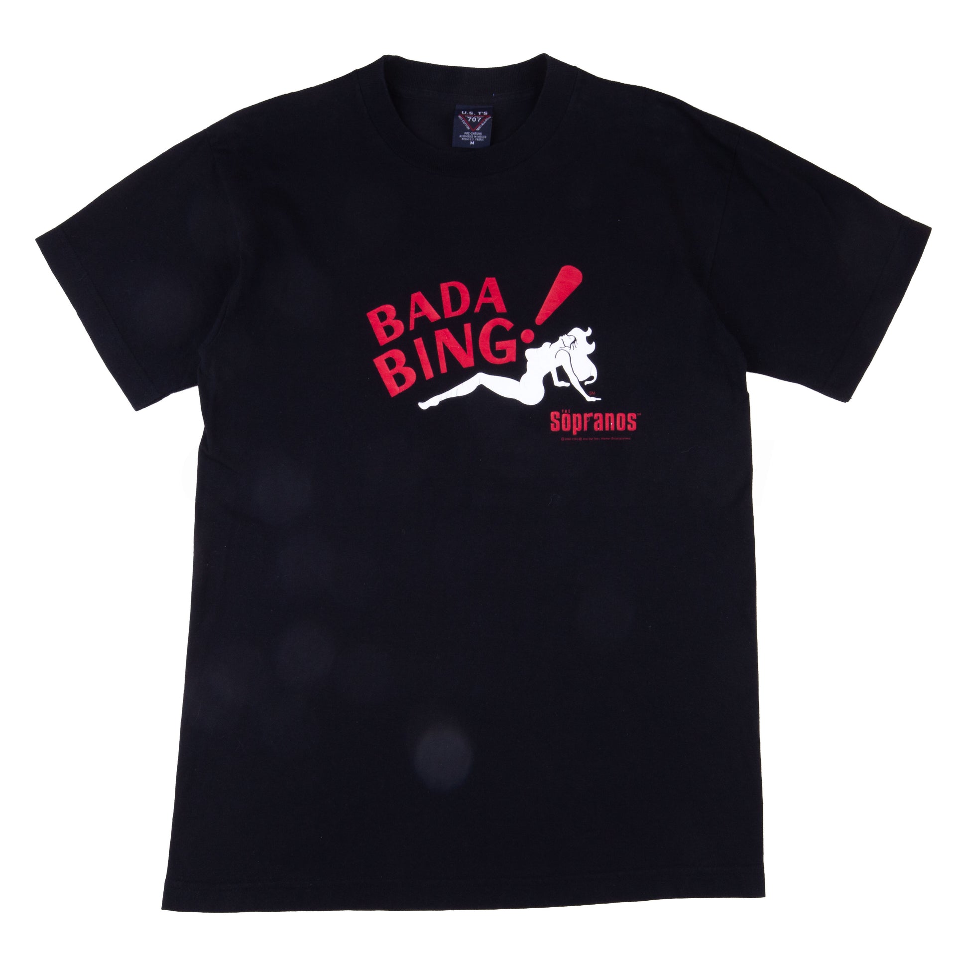 Vintage Black Sopranos Bada Bing Tee (2000)