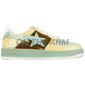 Bape Nostalgic Yellow/Green Bapesta