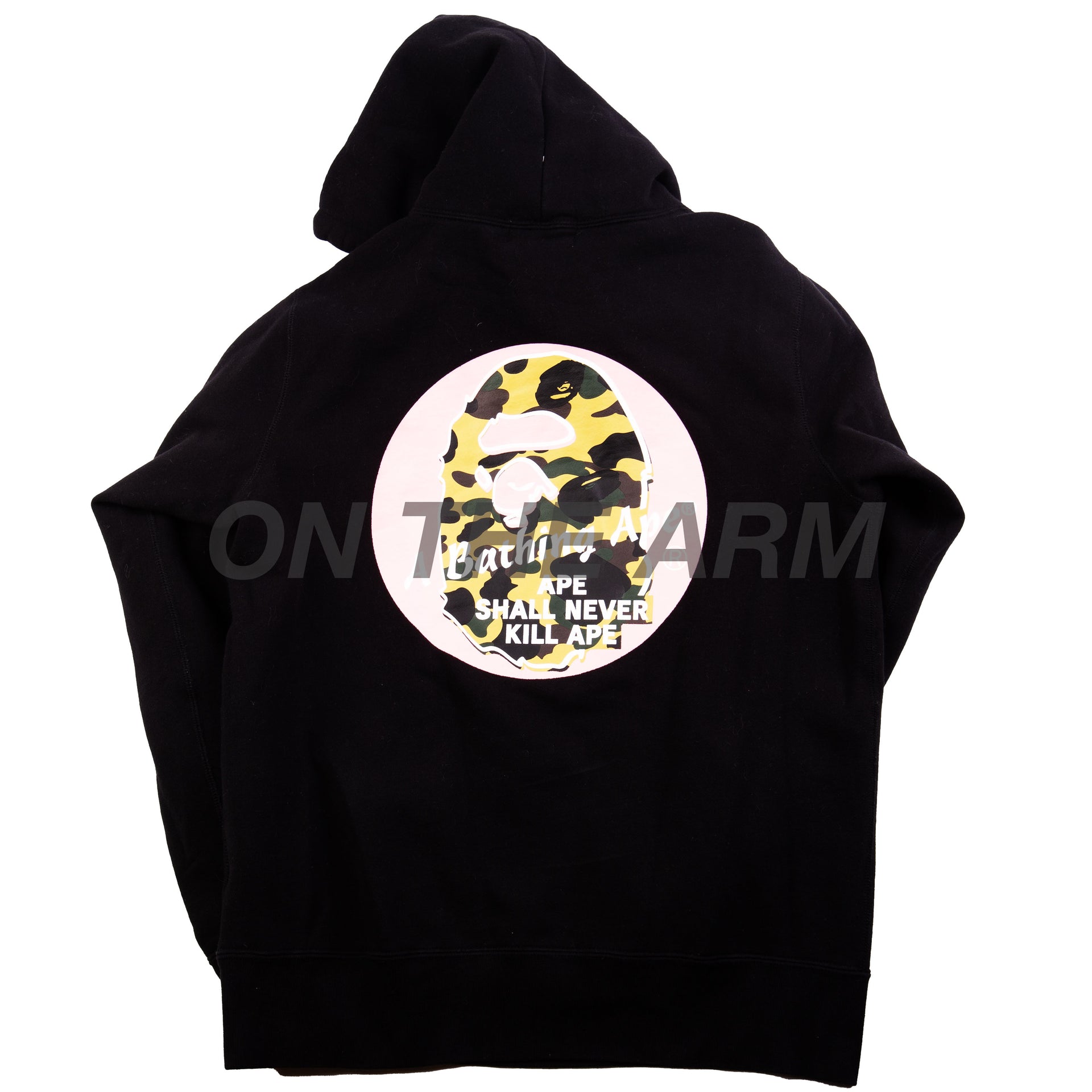 Bape Black/Pink ASNKA Hoodie PRE-OWNED