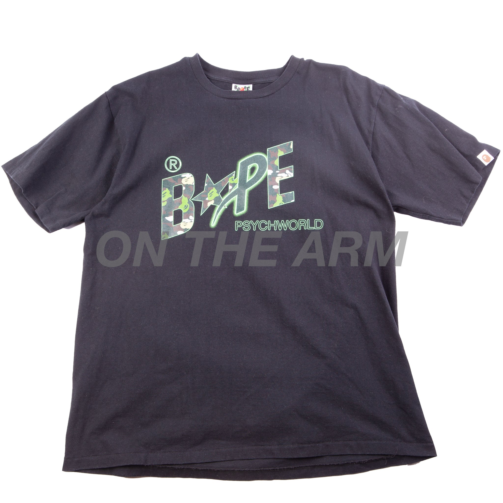 Bape Black Psychworld Tee PRE-OWNED
