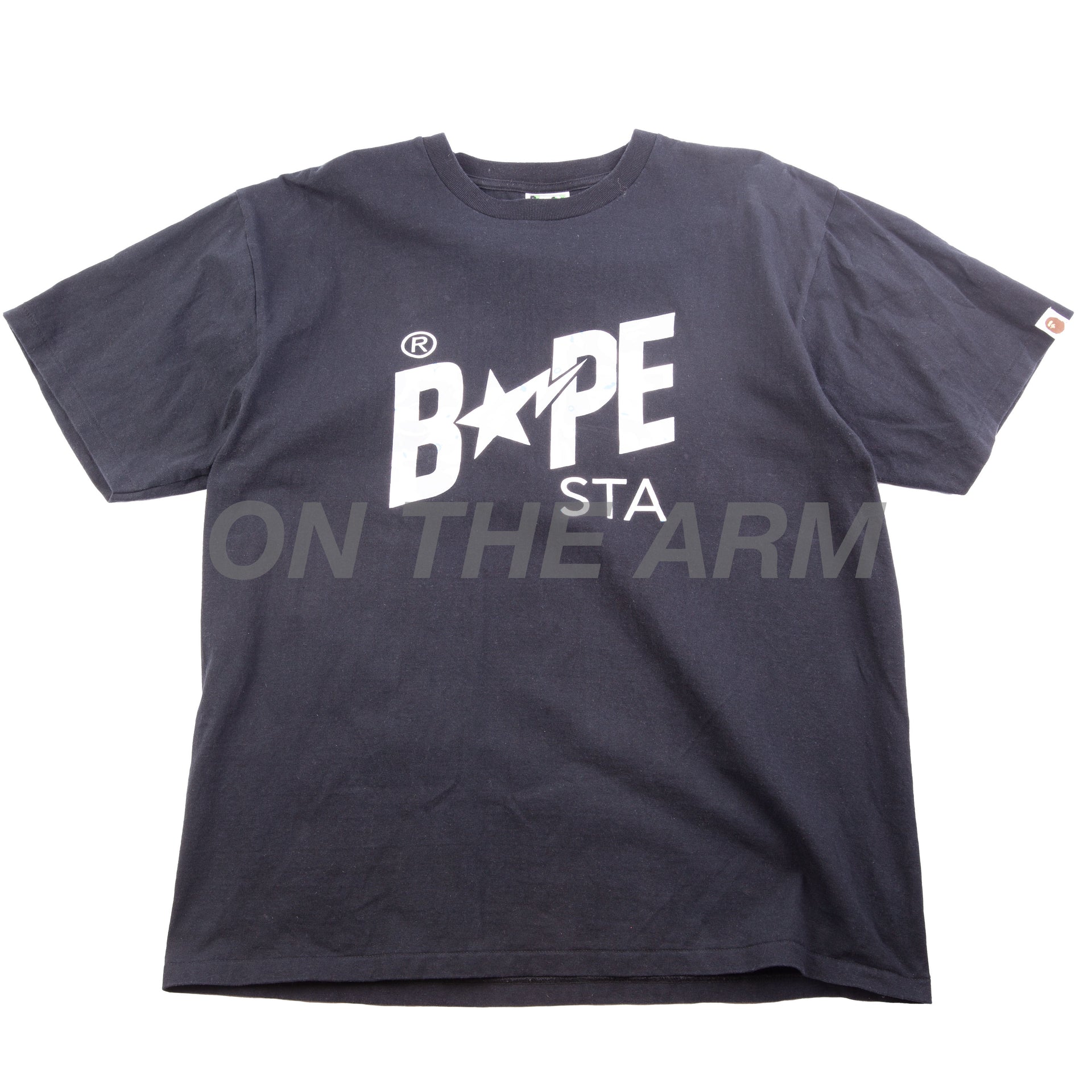 Bape Black Space Camo Sta Tee PRE-OWNED