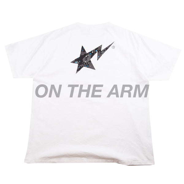 Bape White Space Camo Sta Tee PRE-OWNED