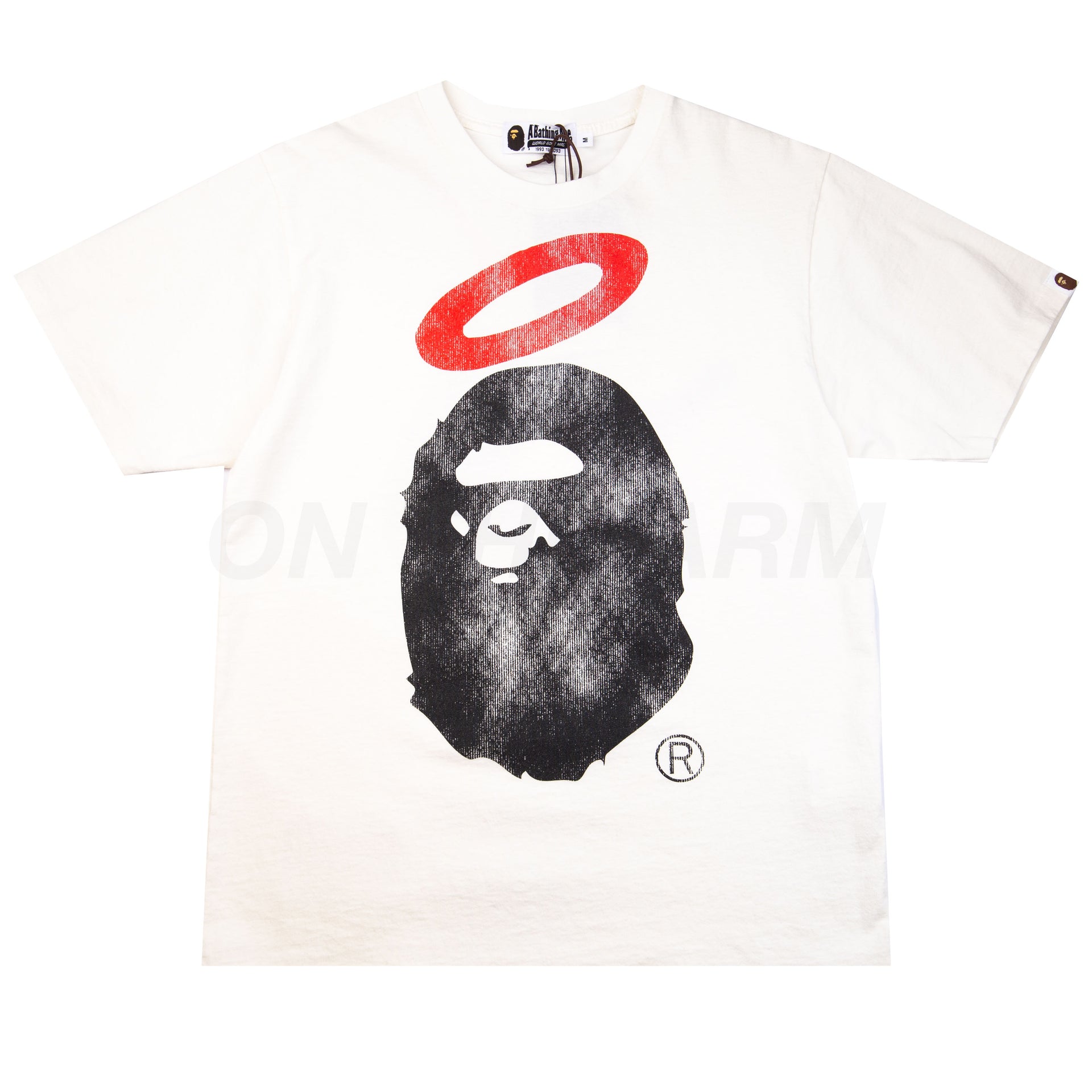 Bape White Union Tee