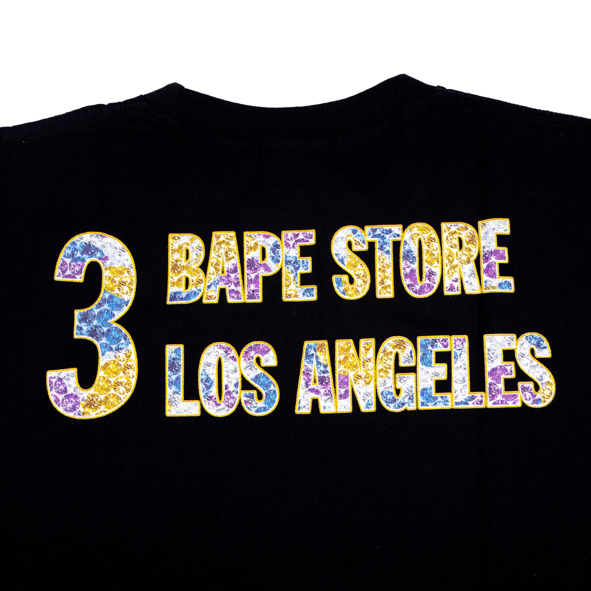 Bape Black LA 3rd Year Anniversary Tee