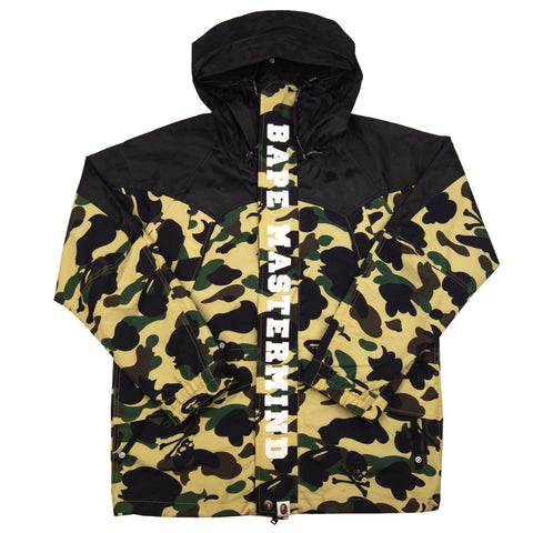 Bape Yellow First Camo Mastermind LA Opening Jacket PRE-OWNED