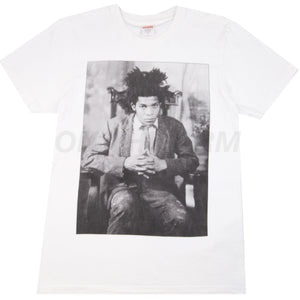 Supreme White Basquiat Photo Tee (2013) PRE-OWNED