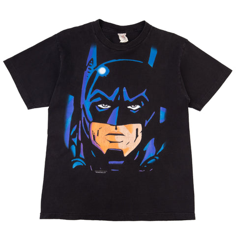 Vintage Black Batman Who's Afraid Tee (1995)
