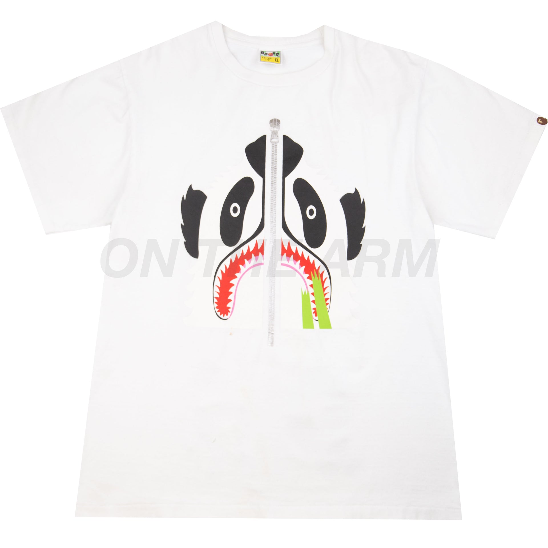 Bape White Panda Tee PRE-OWNED