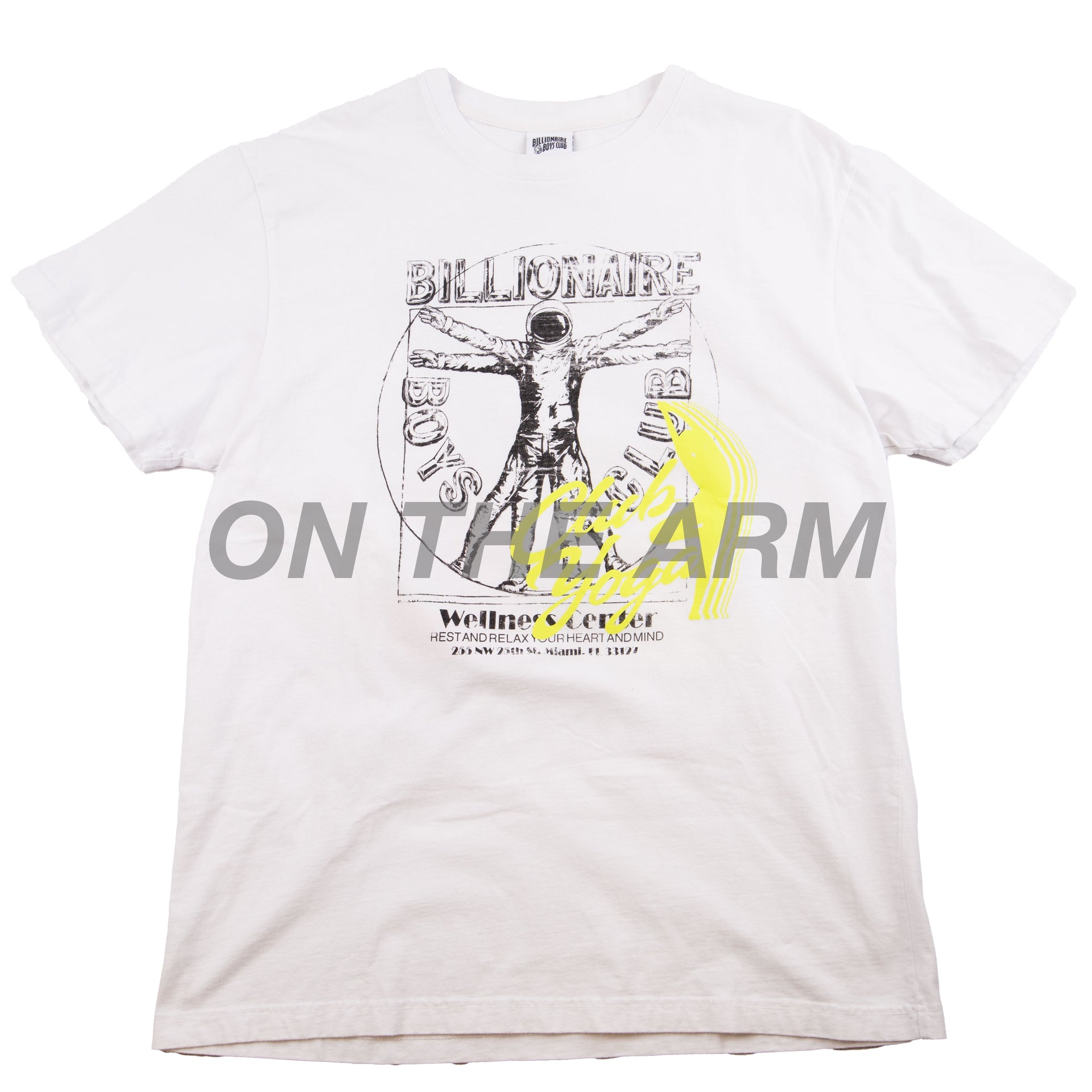Billionaire Boys Club White Astronaut Tee PRE-OWNED