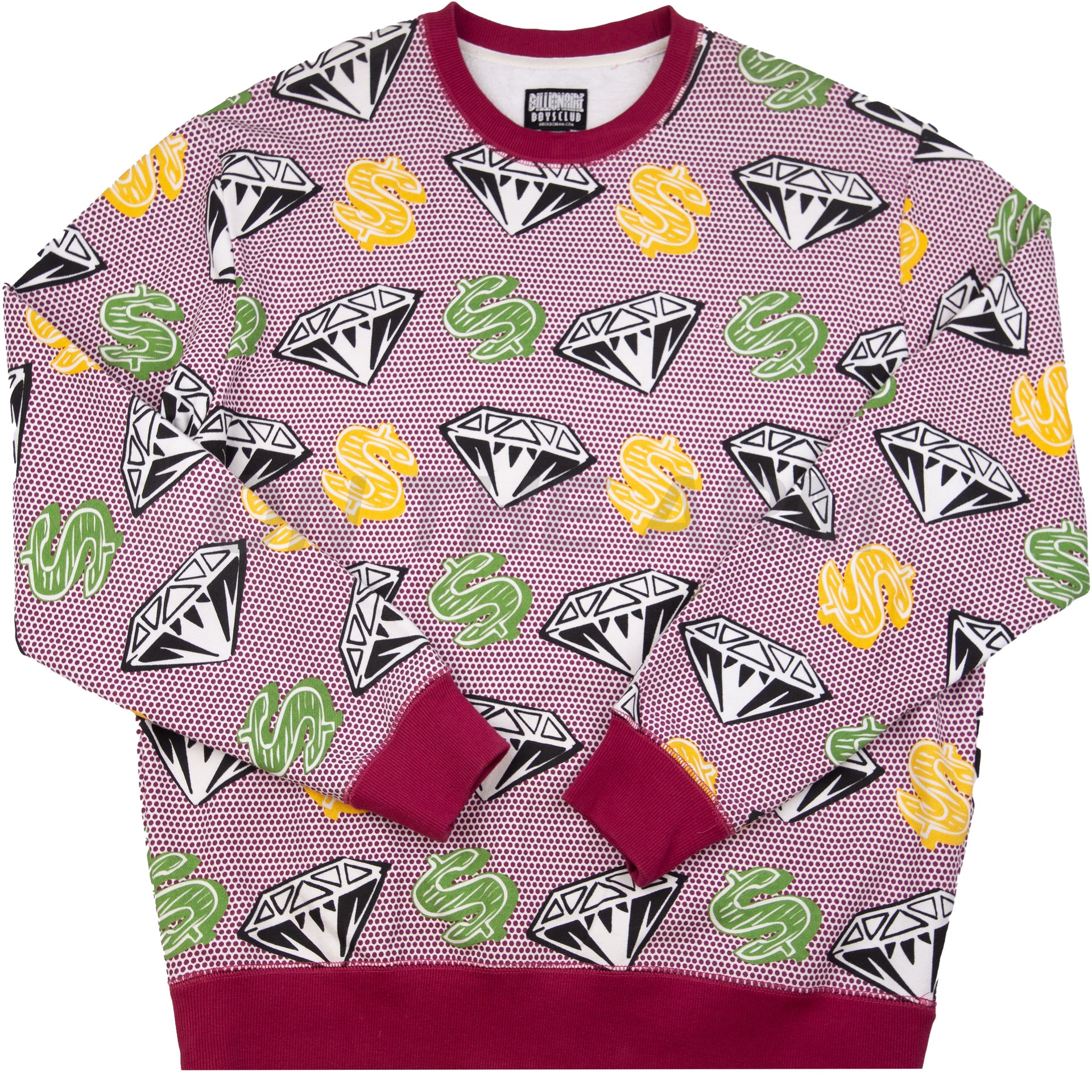 Billionaire Boys Club Maroon Crew PRE-OWNED