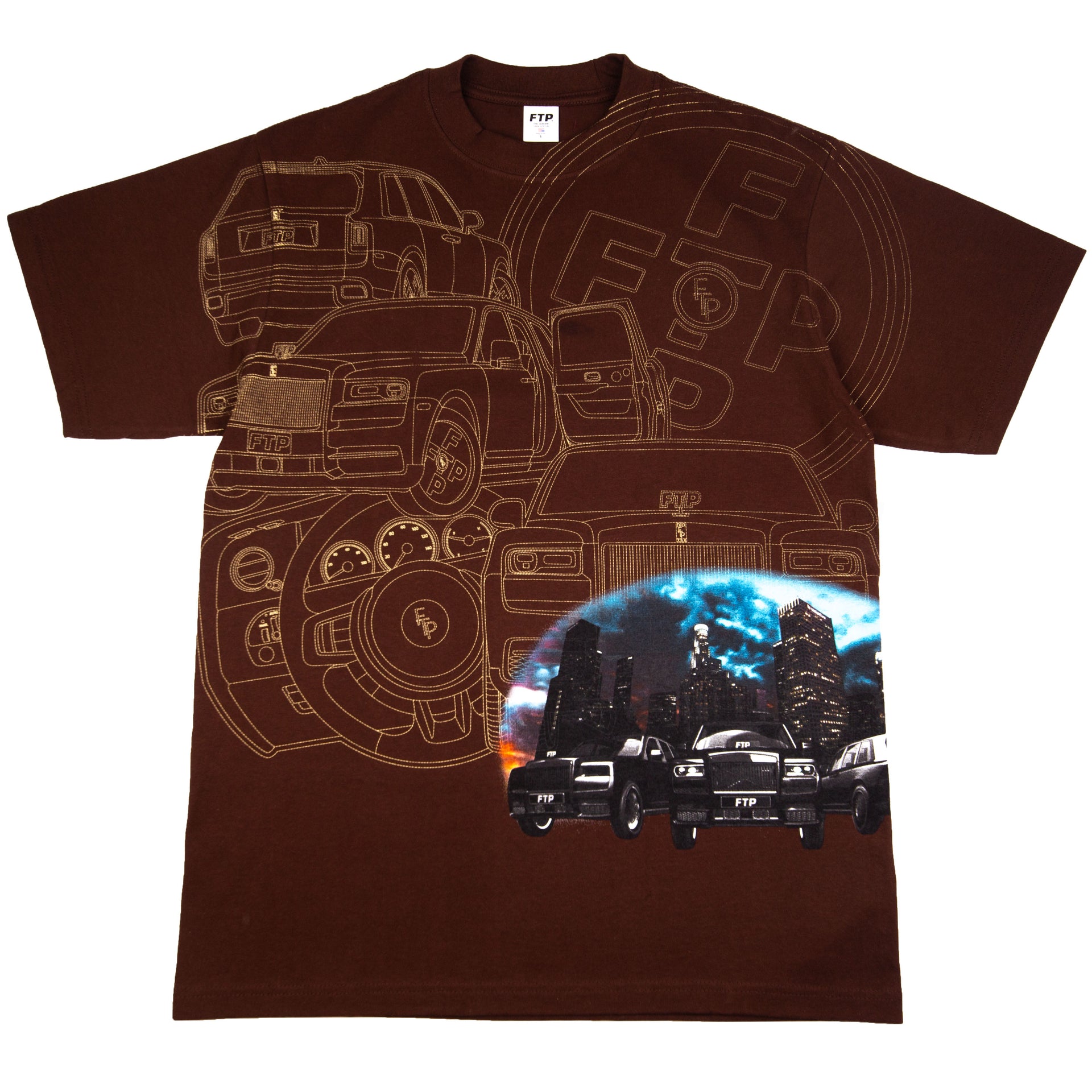 FTP Brown Big Body Tee