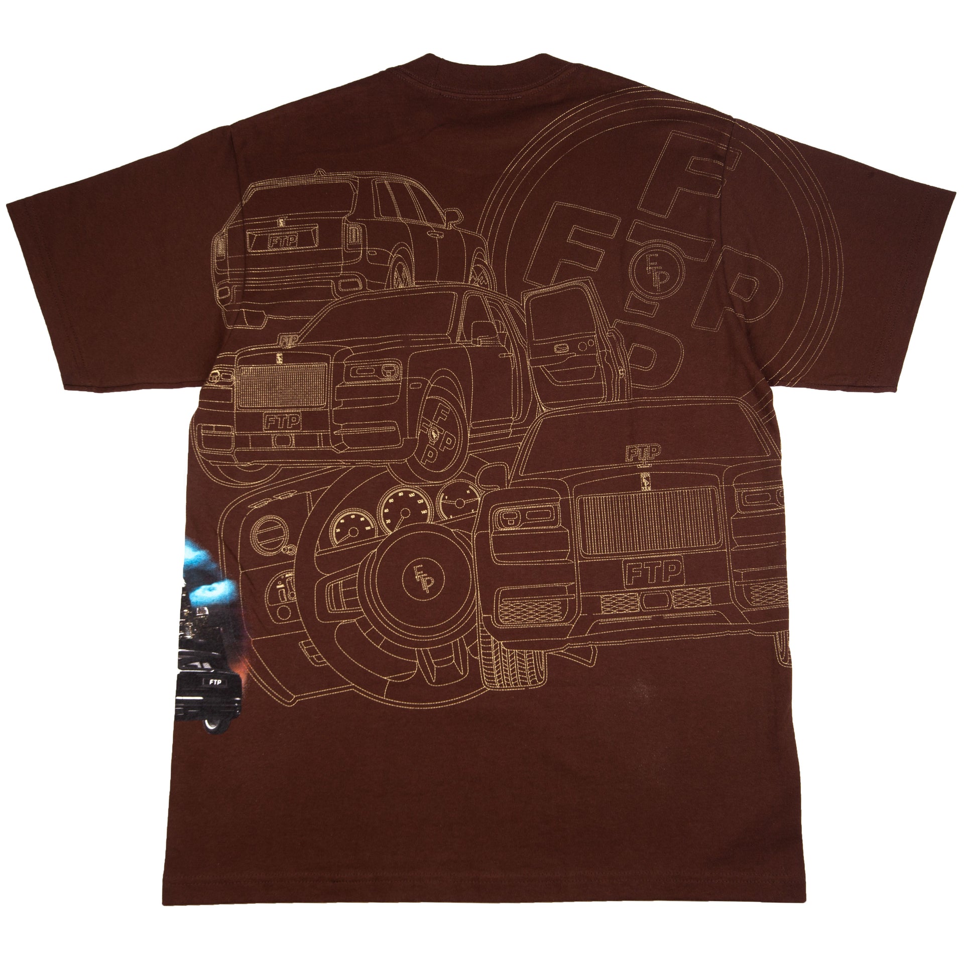 FTP Brown Big Body Tee