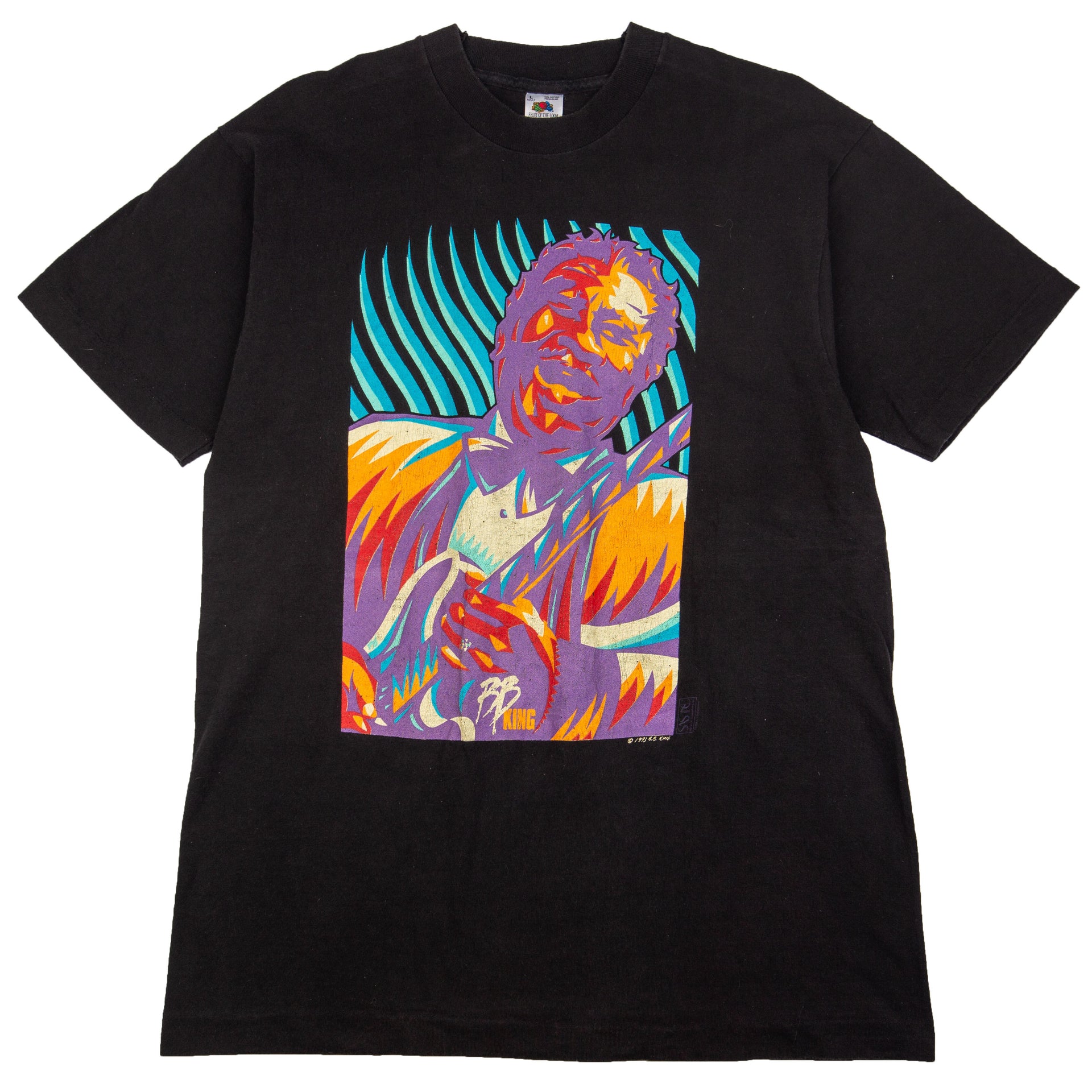 Vintage Black BB King Blues Music Festival Tee (1993)