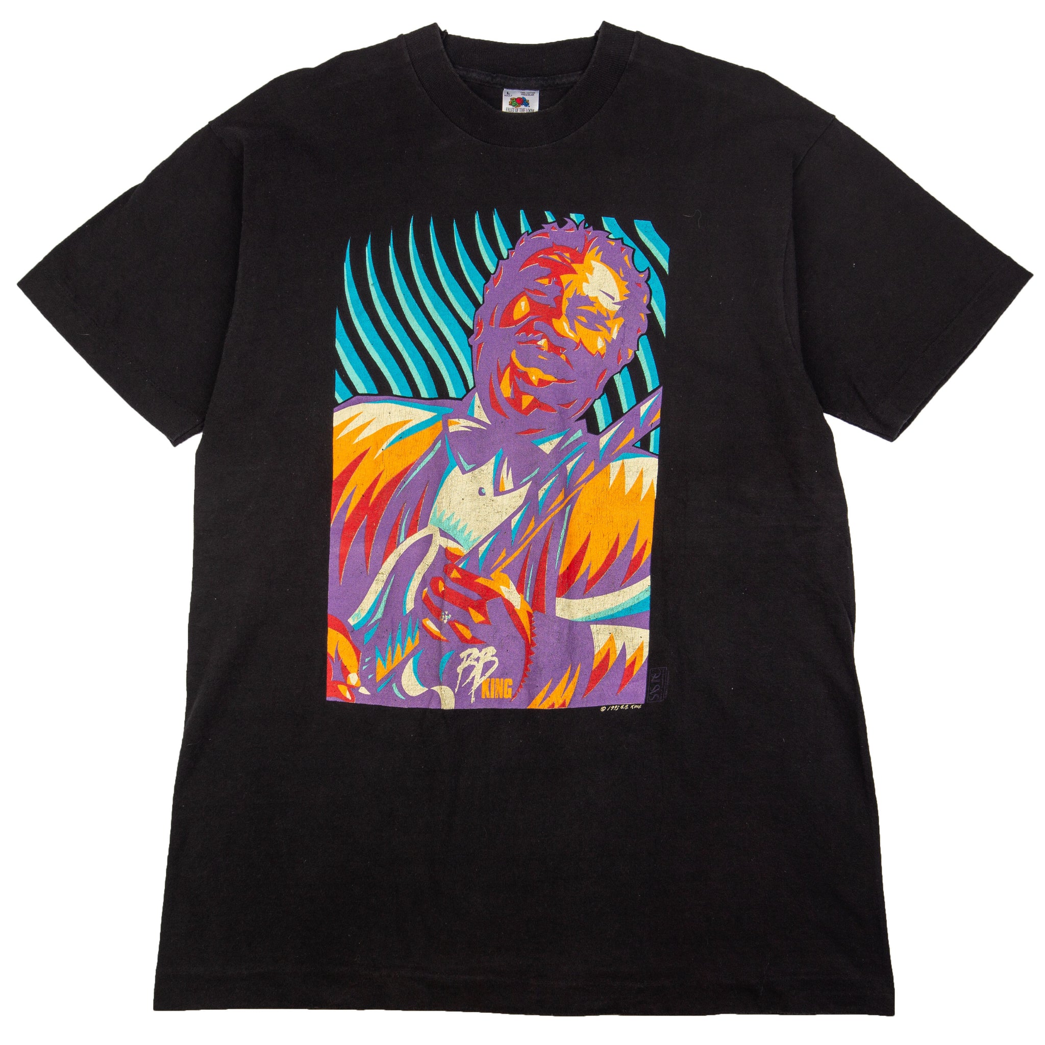 Vintage Black BB King Blues Music Festival Tee (1993)