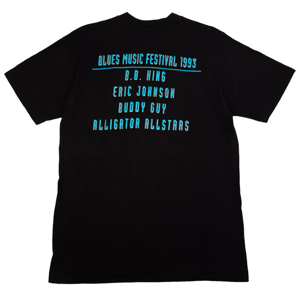 Vintage Black BB King Blues Music Festival Tee (1993)