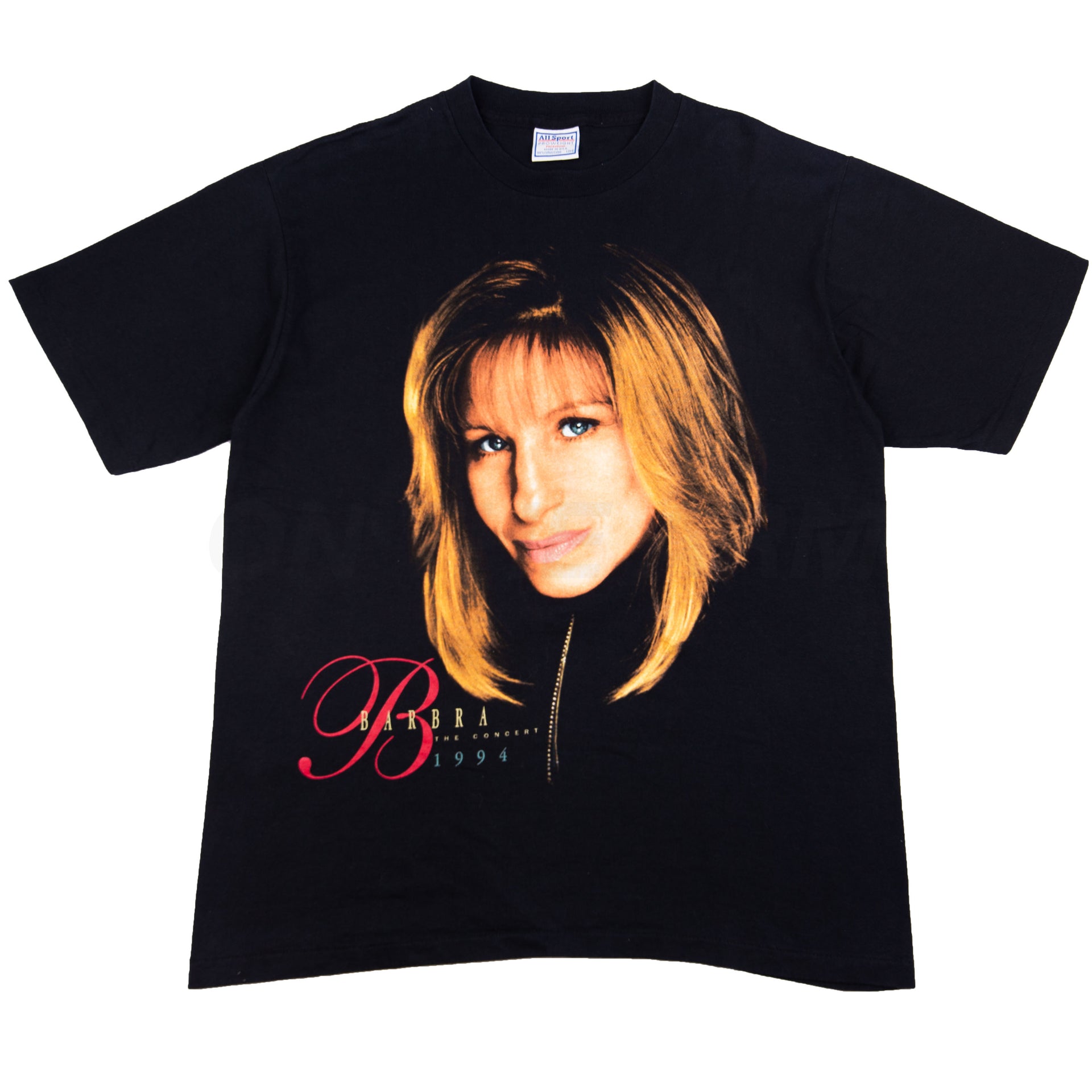 Vintage Black Barbra Streisand Concert Tee (1994)