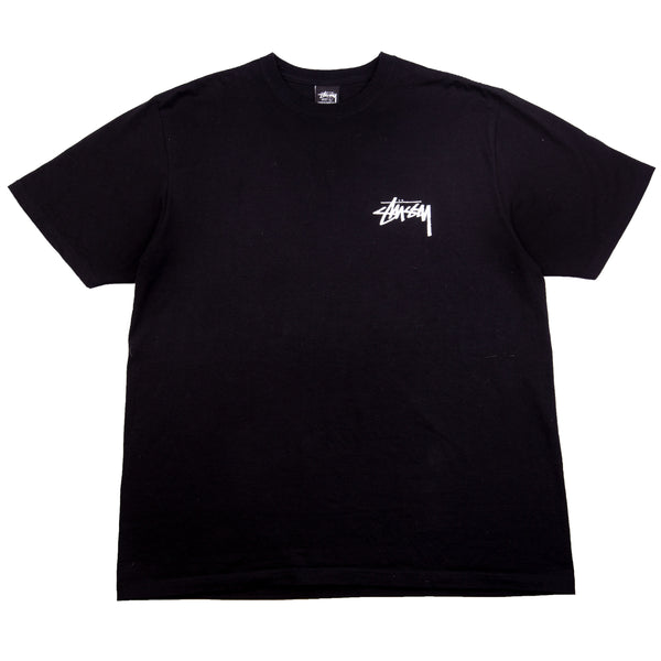 Stussy Black Have A Good Vibe Tee PRE-OWNED