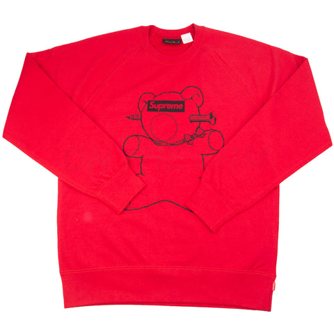 Supreme Red Undercover Bear Crew