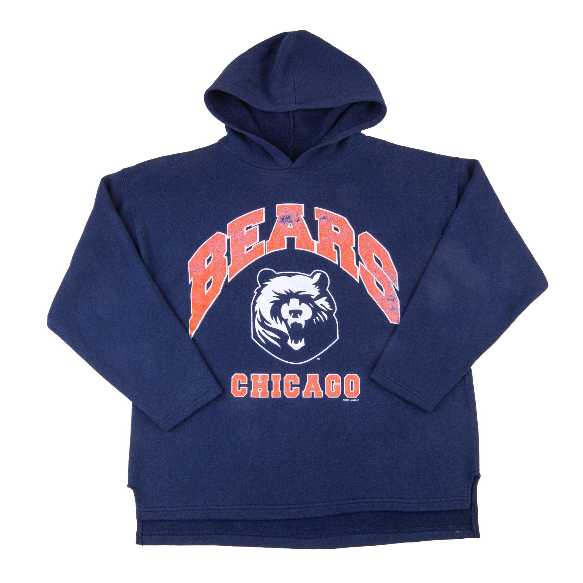 Vintage Navy Chicago Bears Hoodie (1993)