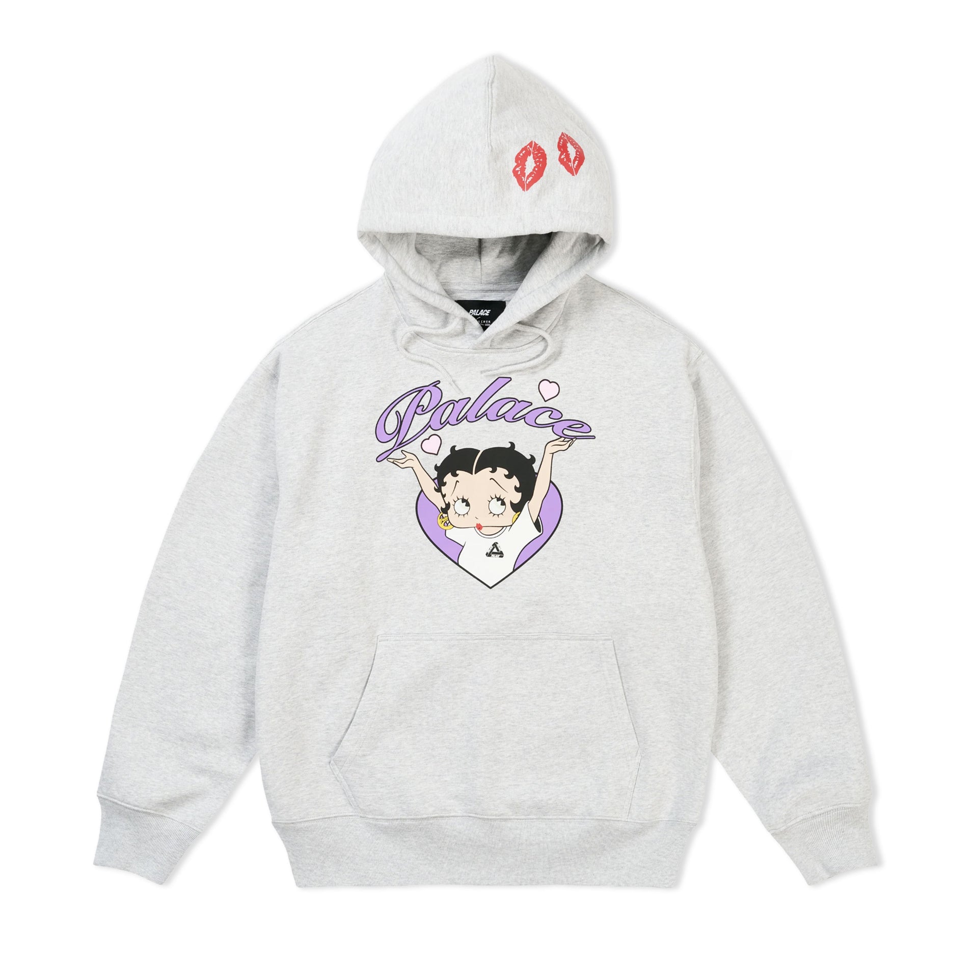 Palace Grey Betty Boop Hoodie