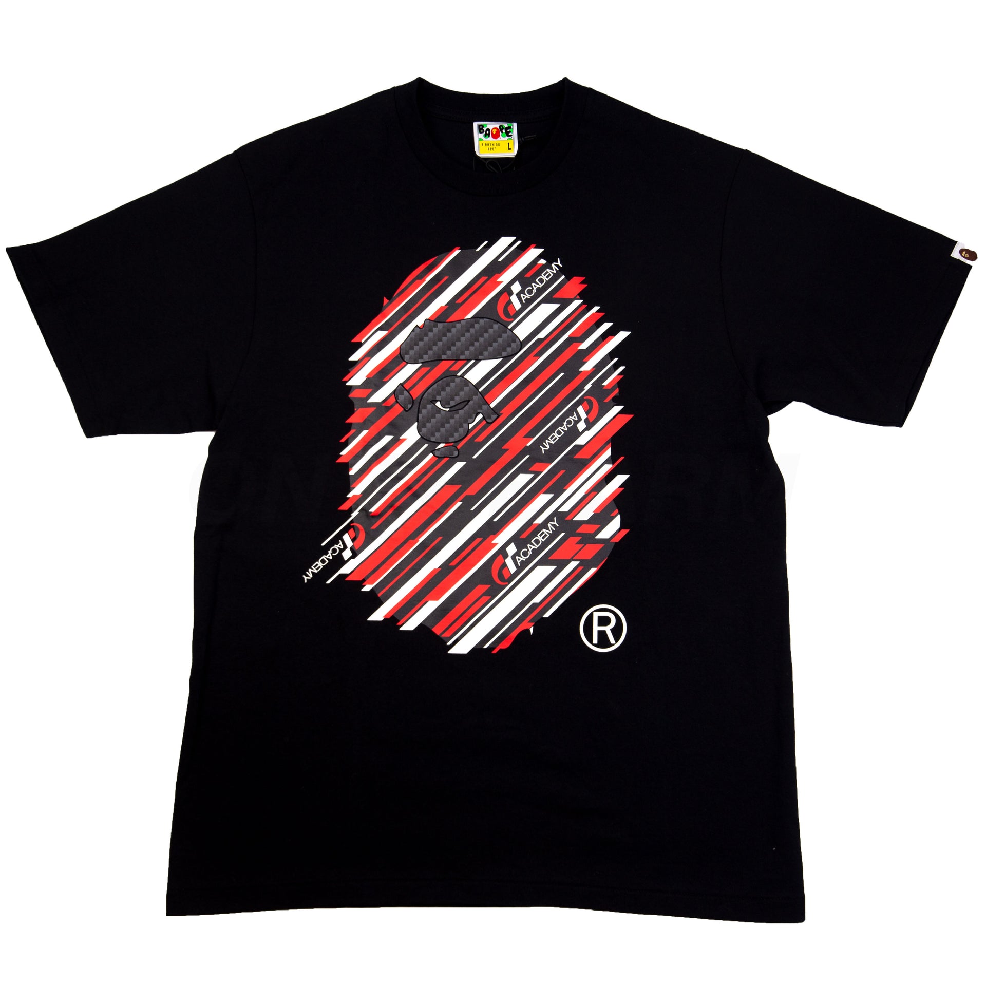 Bape Black Gran Turismo Ape Head Tee #2