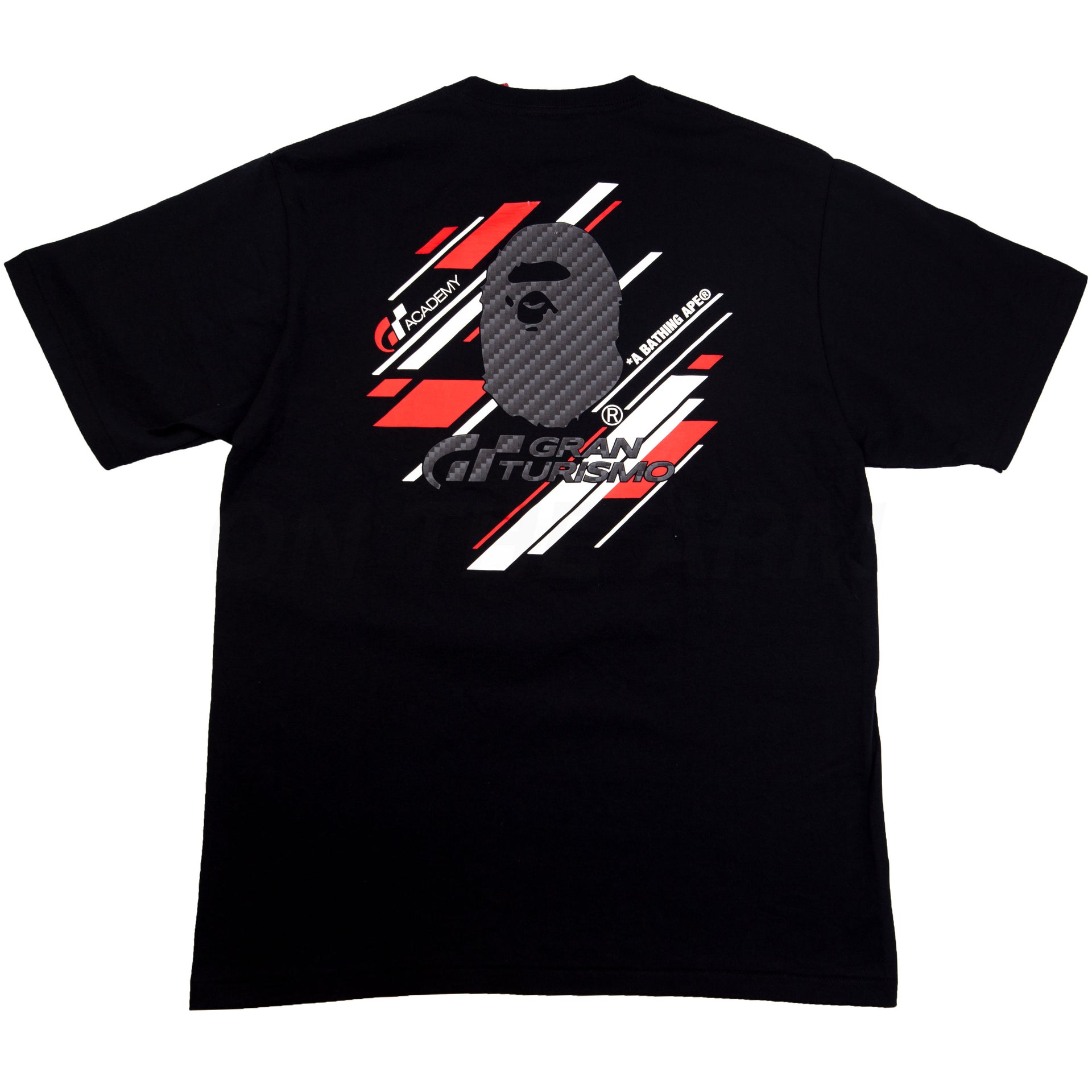 Bape Black Gran Turismo Ape Head Tee #2