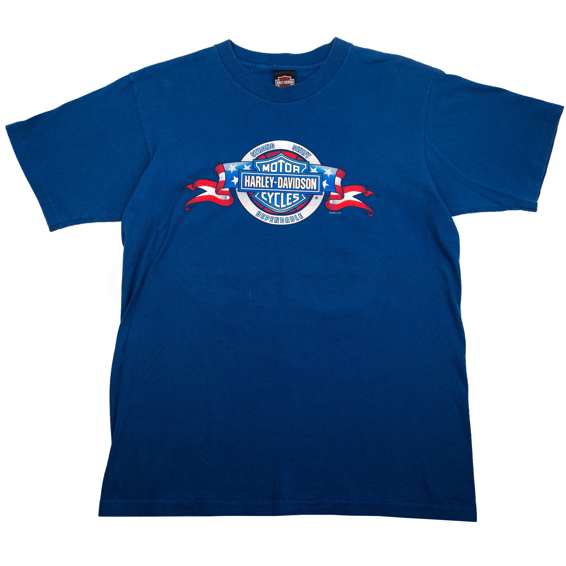 Vintage Blue Harley Davidson Ventura Tee (1995)