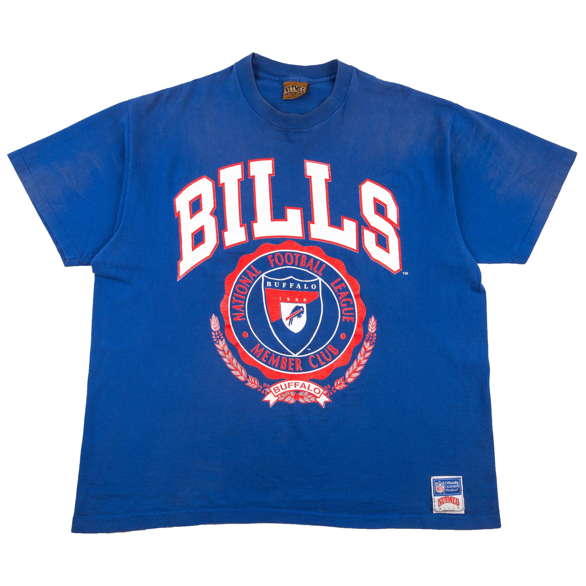 Vintage Blue Buffalo Bills Tee (1990's)