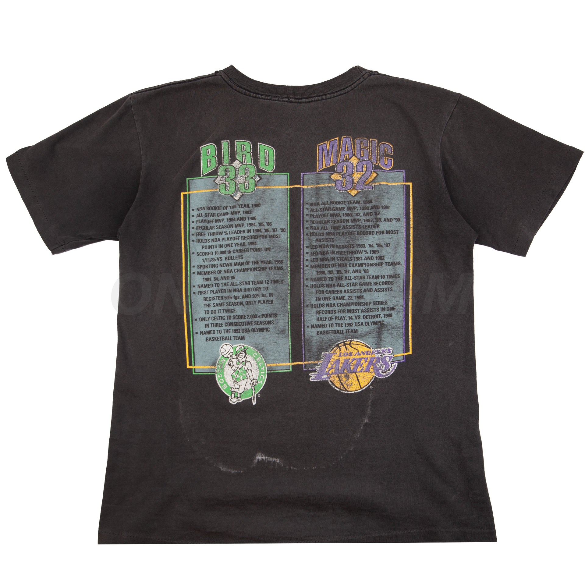 Vintage Black Team USA Bird & Magic Tee (1992)